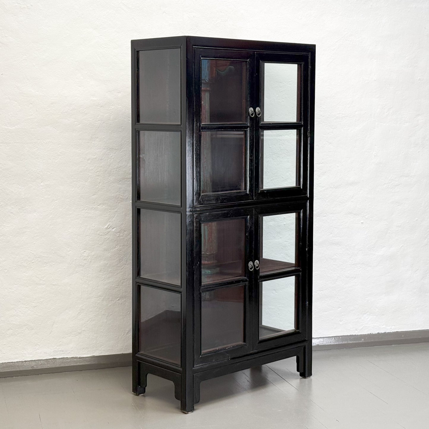 Lacquered Glass Bookshelf