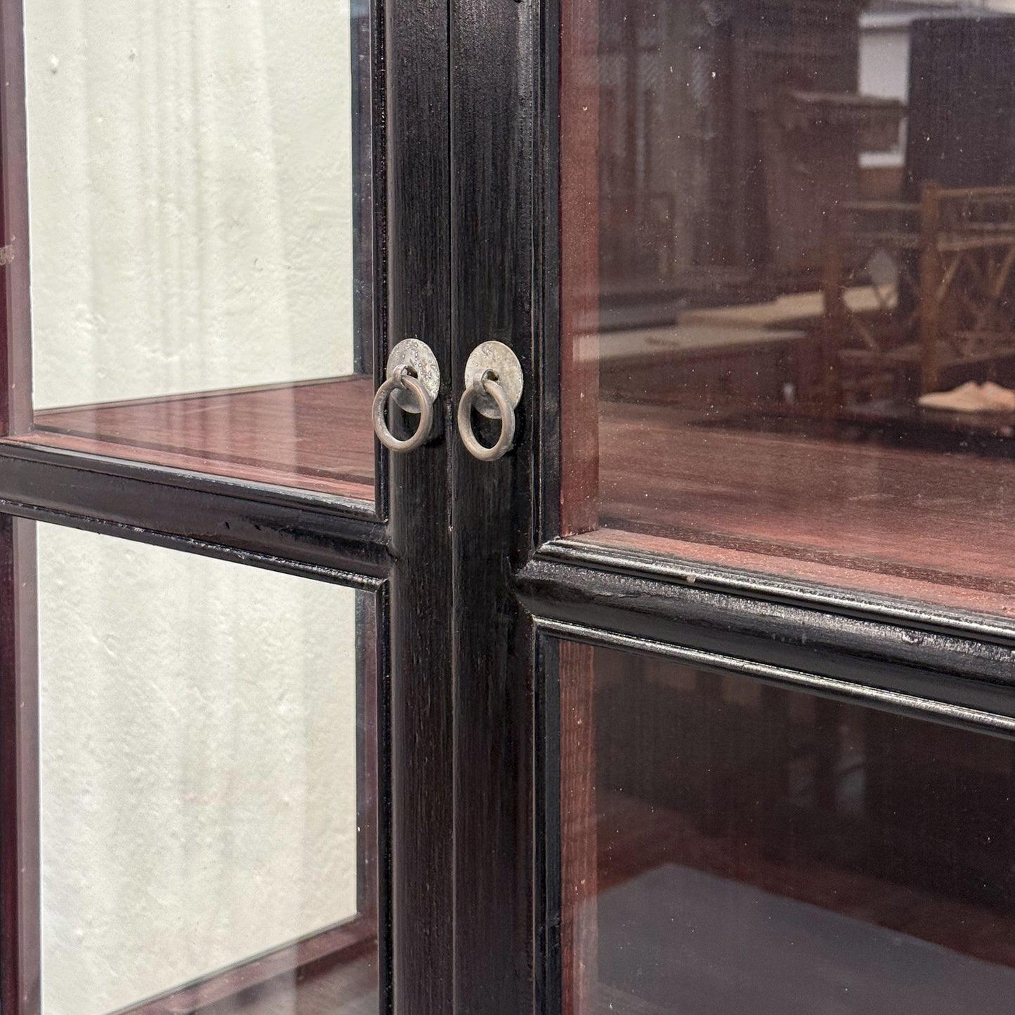 Lacquered Glass Bookshelf