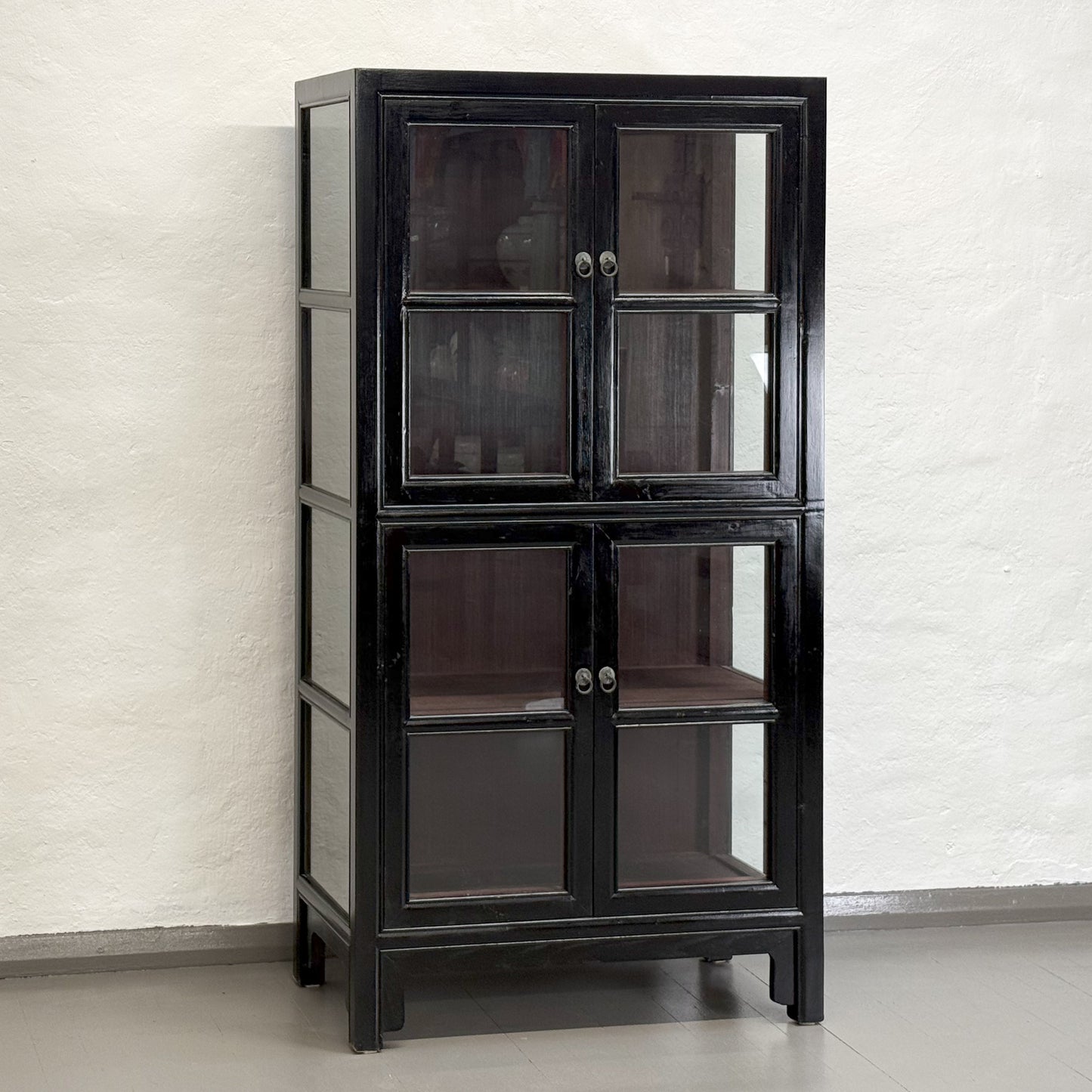 Lacquered Glass Bookshelf