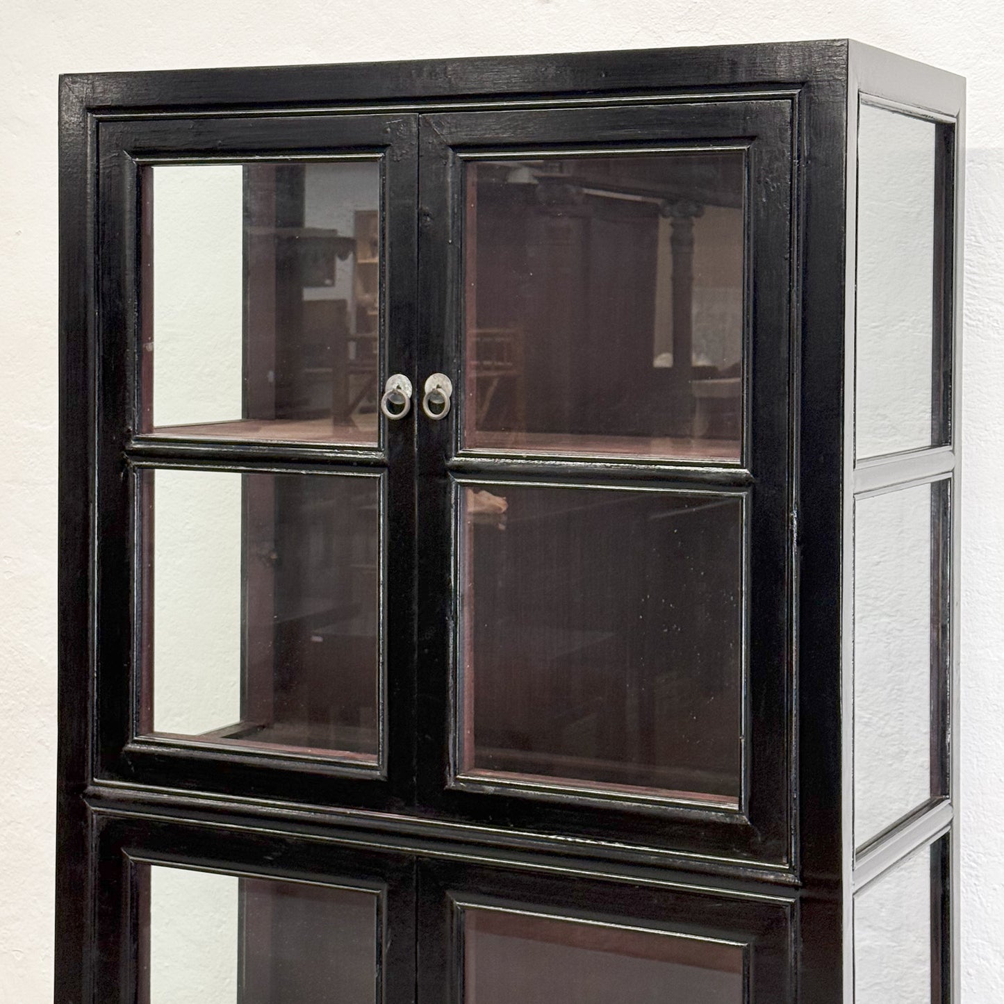 Lacquered Glass Bookshelf