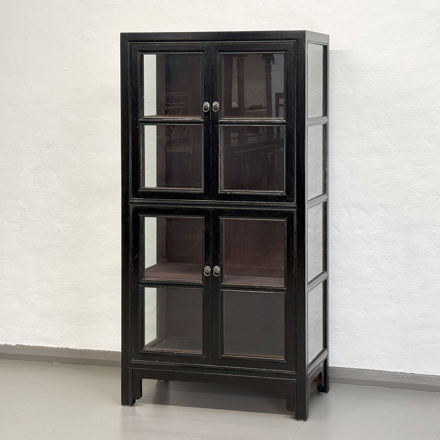 Lacquered Glass Bookshelf