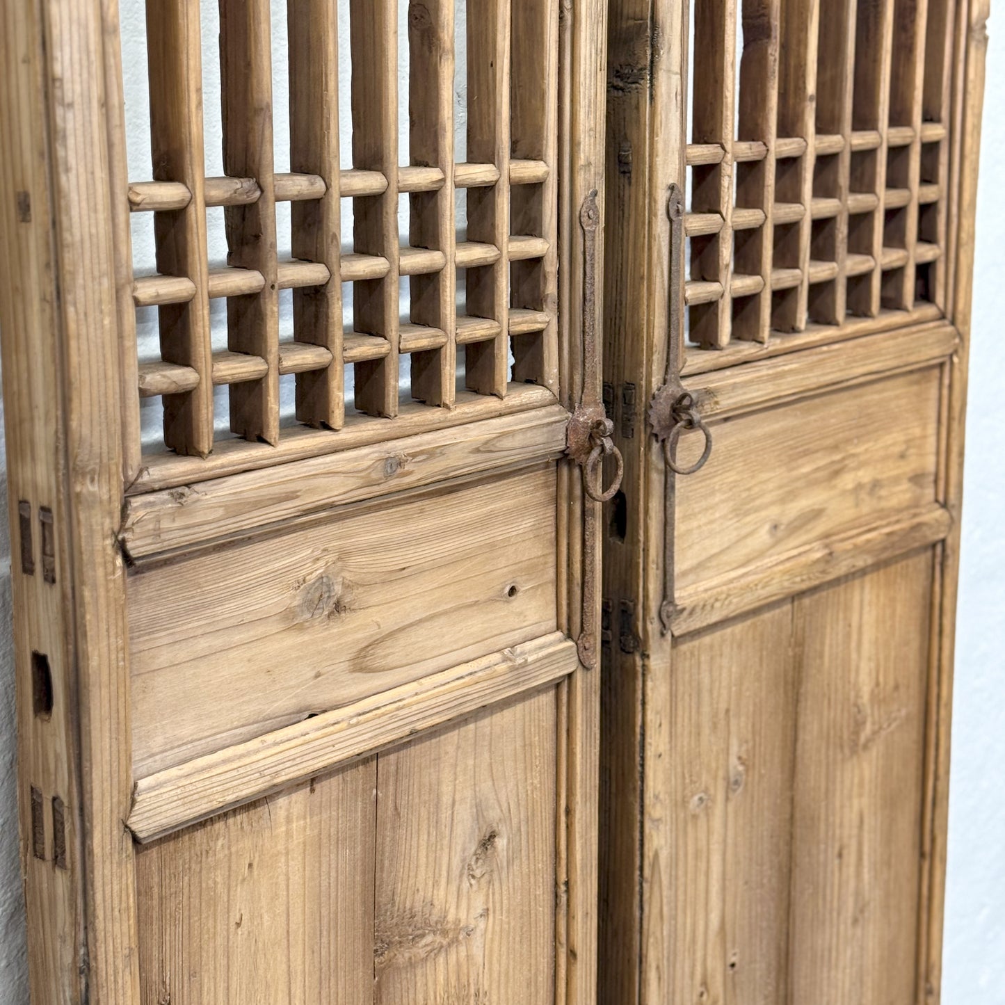 Natural Elm Screen Door Panel