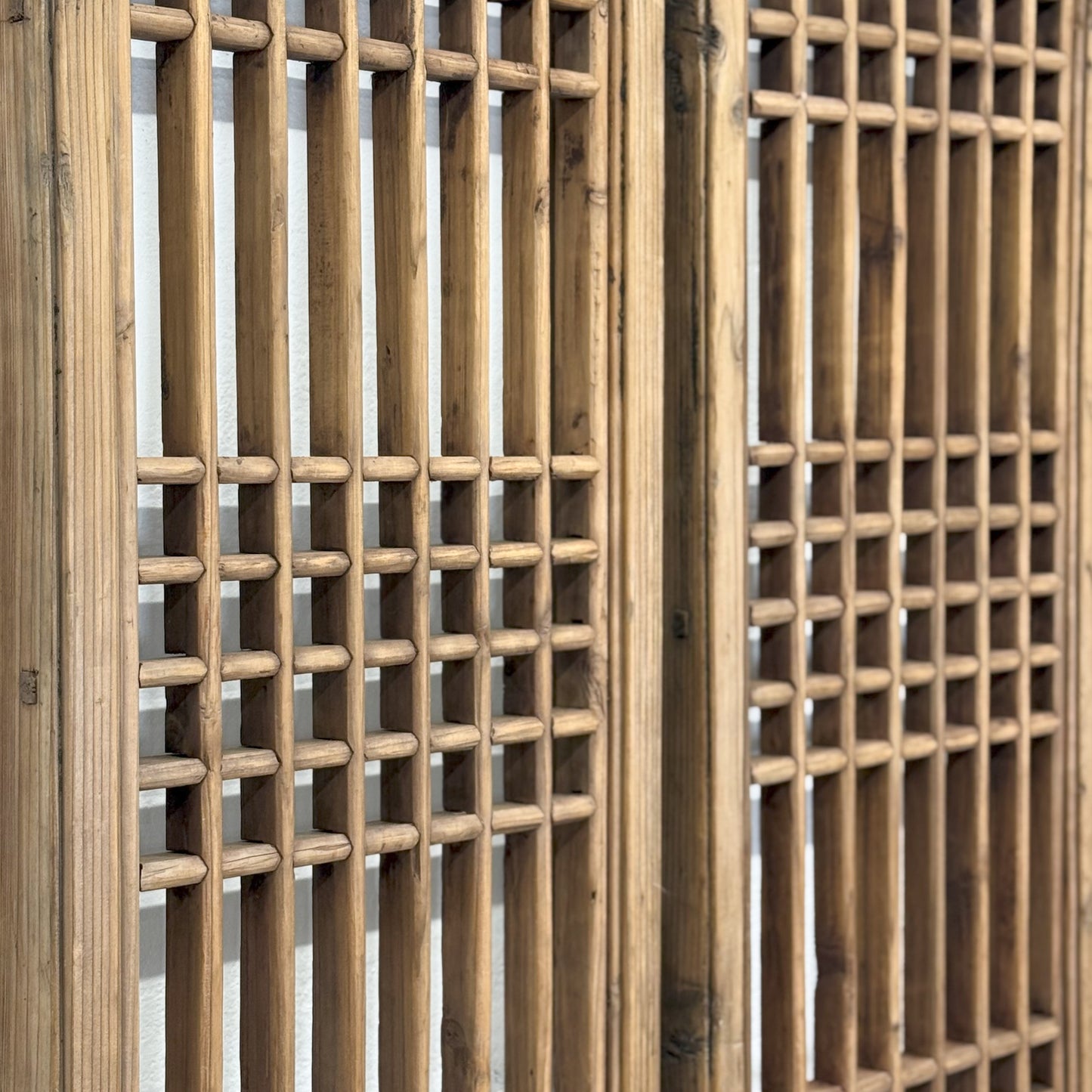 Natural Elm Screen Door Panel