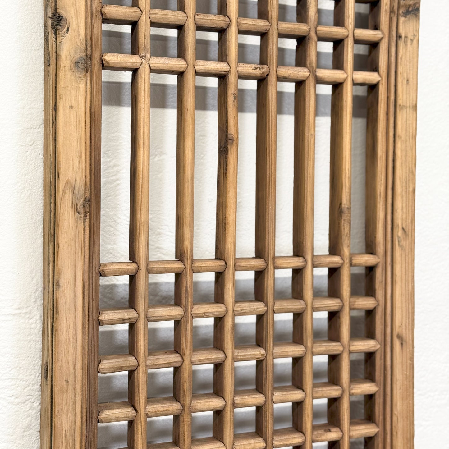 Natural Elm Screen Door Panel