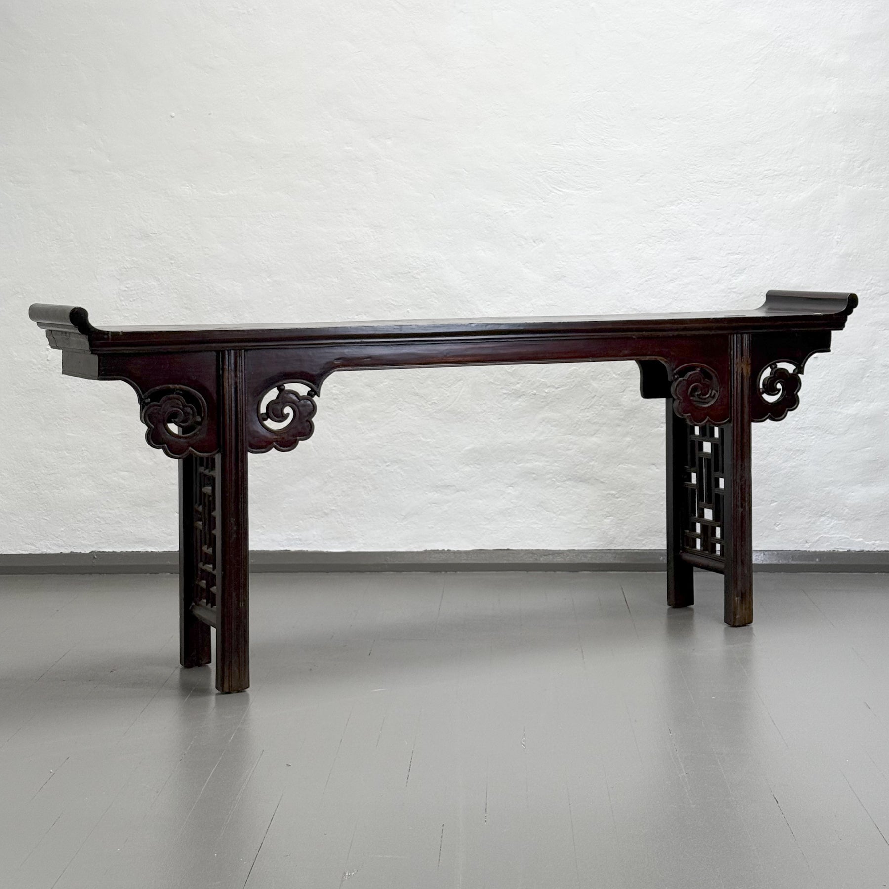 Antique Altar Table with Screen Legs