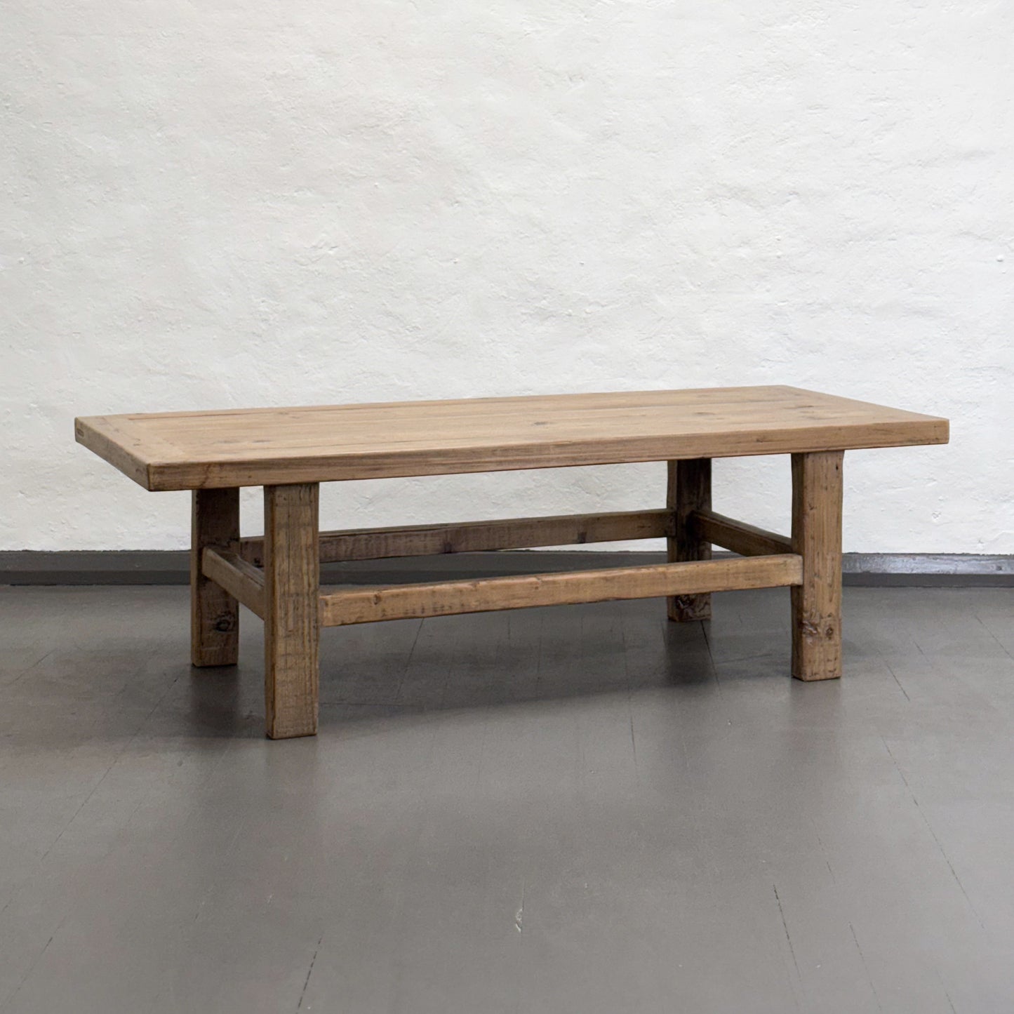 Simple Rustic Elm Coffee Table