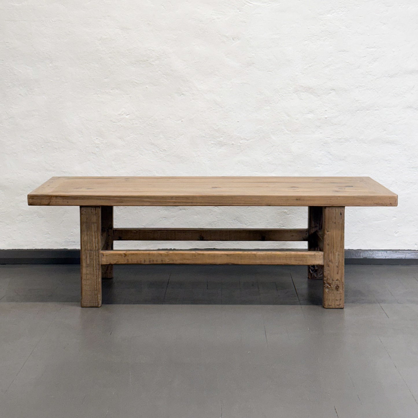 Simple Rustic Elm Coffee Table