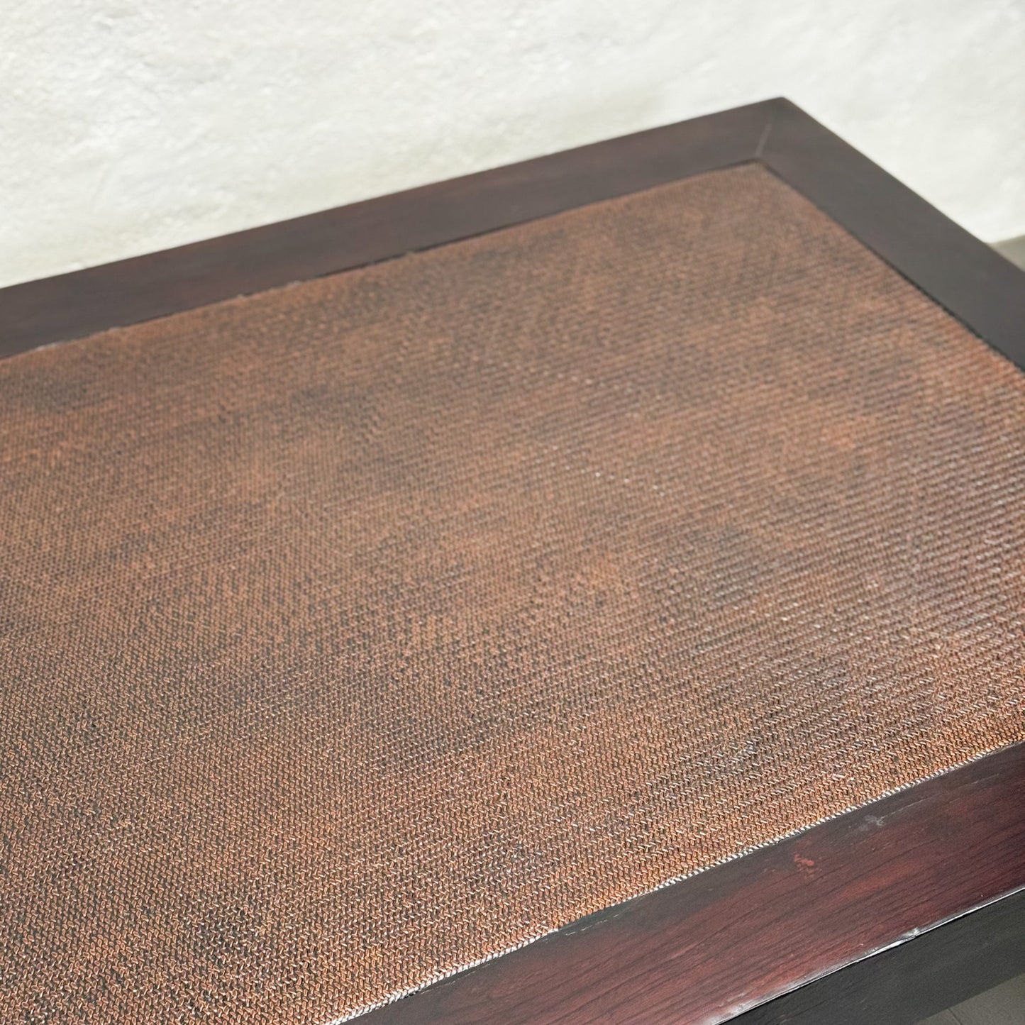 Large Daybed Coffee Table with Rattan