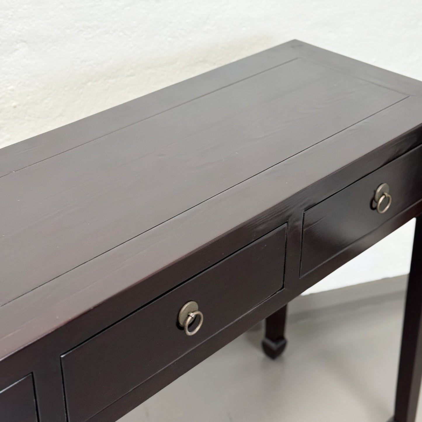 Simple 5 Drawer Console Table