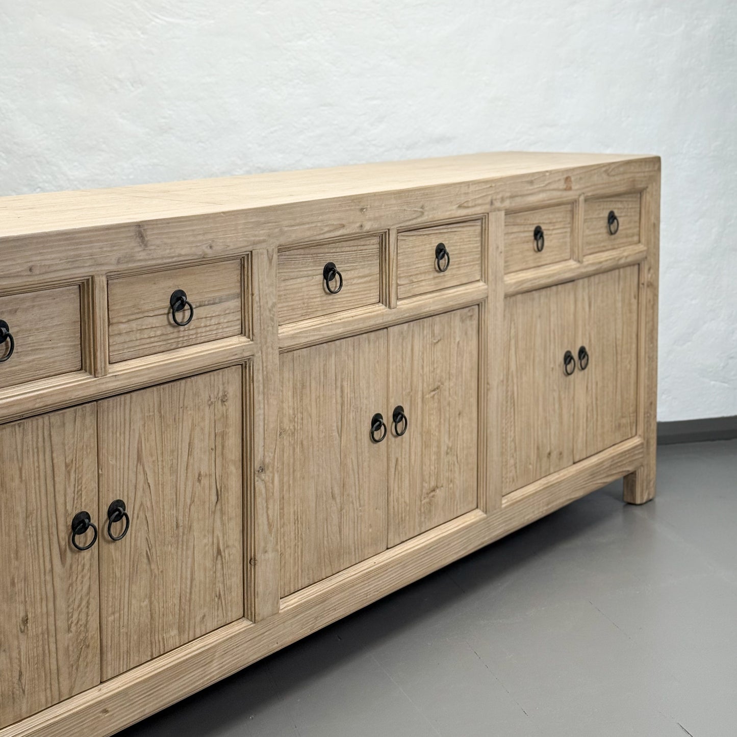 Simple 8 Drawer 8 Door Cabinet