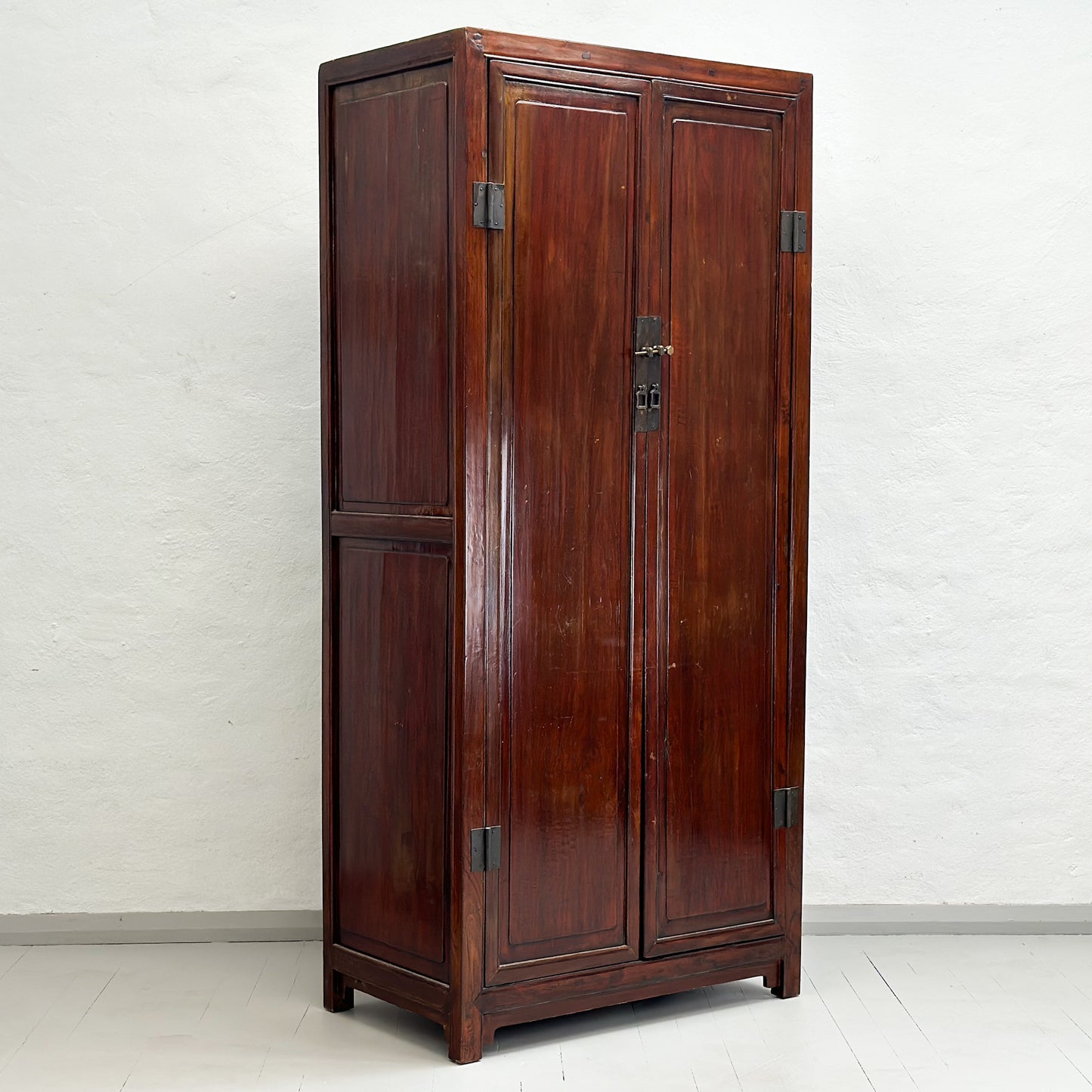 Lacquered Elm Cupboard
