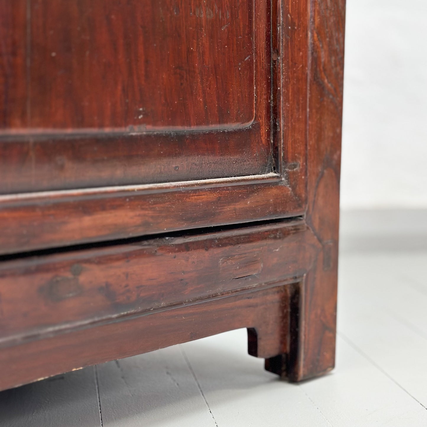 Lacquered Elm Cupboard