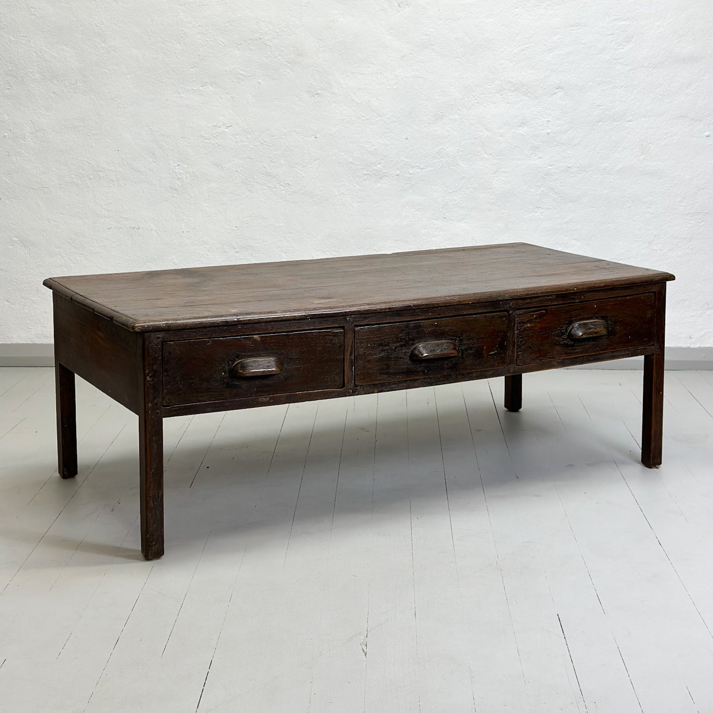 Vintage Coffee Table with Drawers