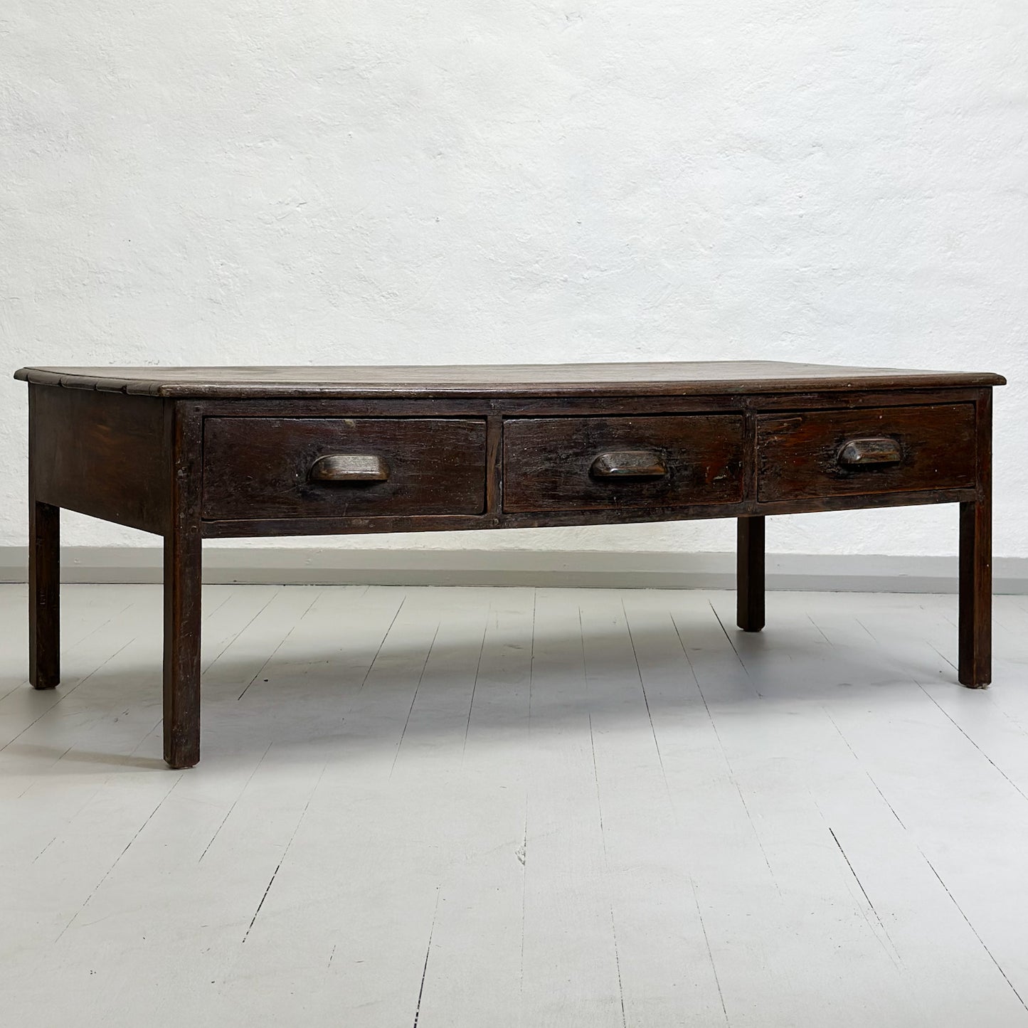 Vintage Coffee Table with Drawers