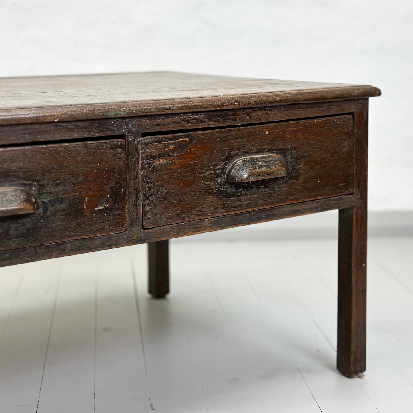 Vintage Coffee Table with Drawers