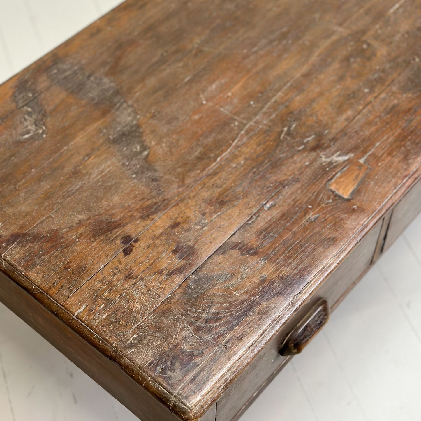 Vintage Coffee Table with Drawers