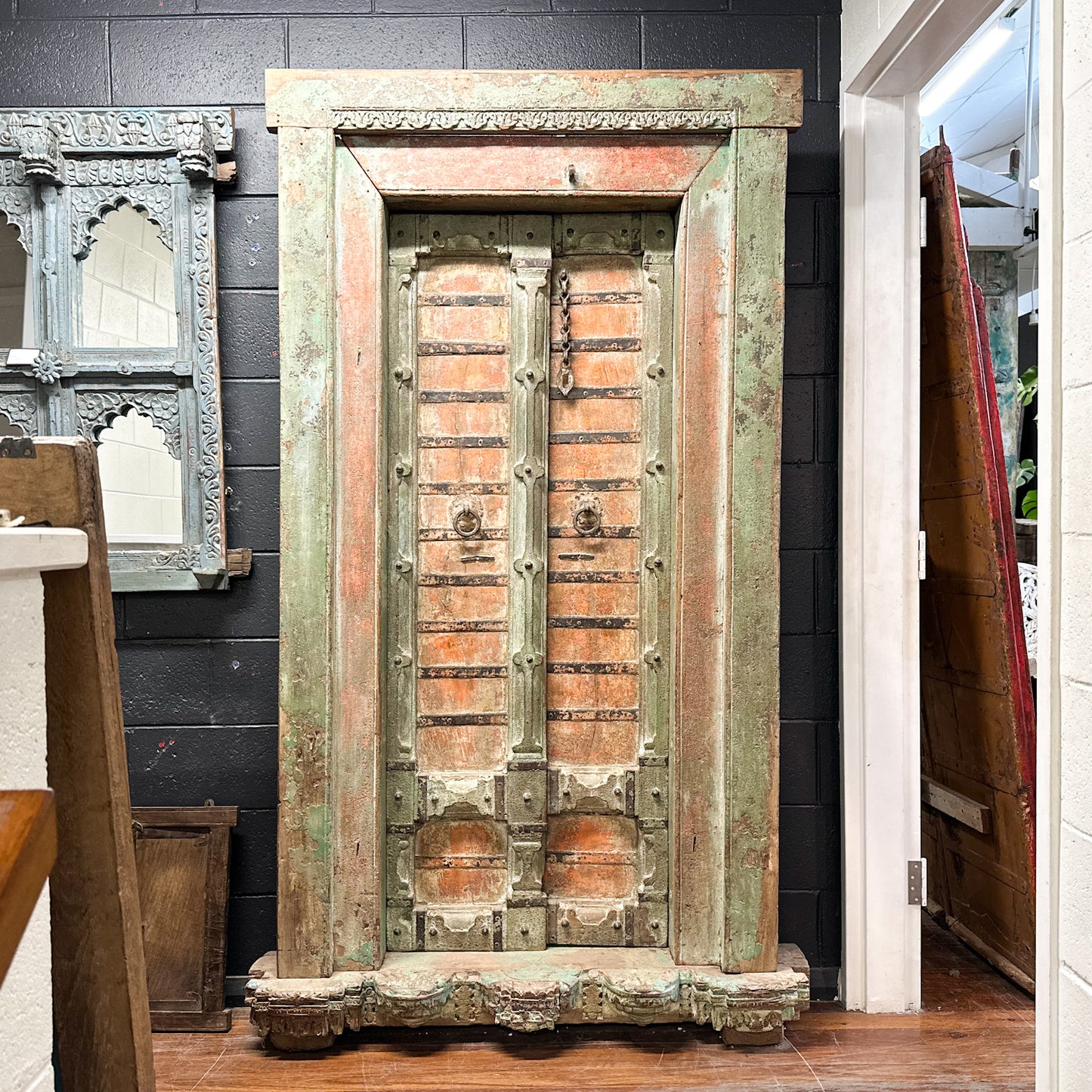 Painted Door with Frame
