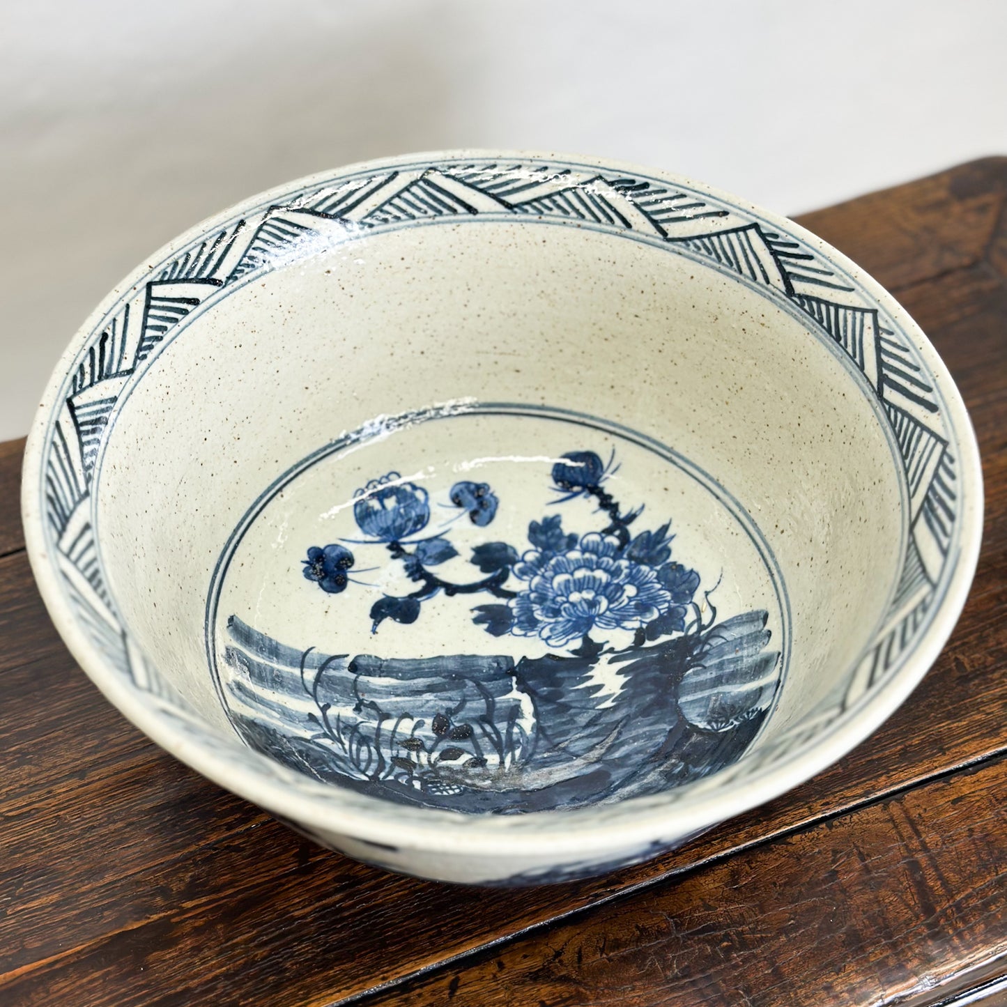 Birds & Peonies Porcelain Bowl