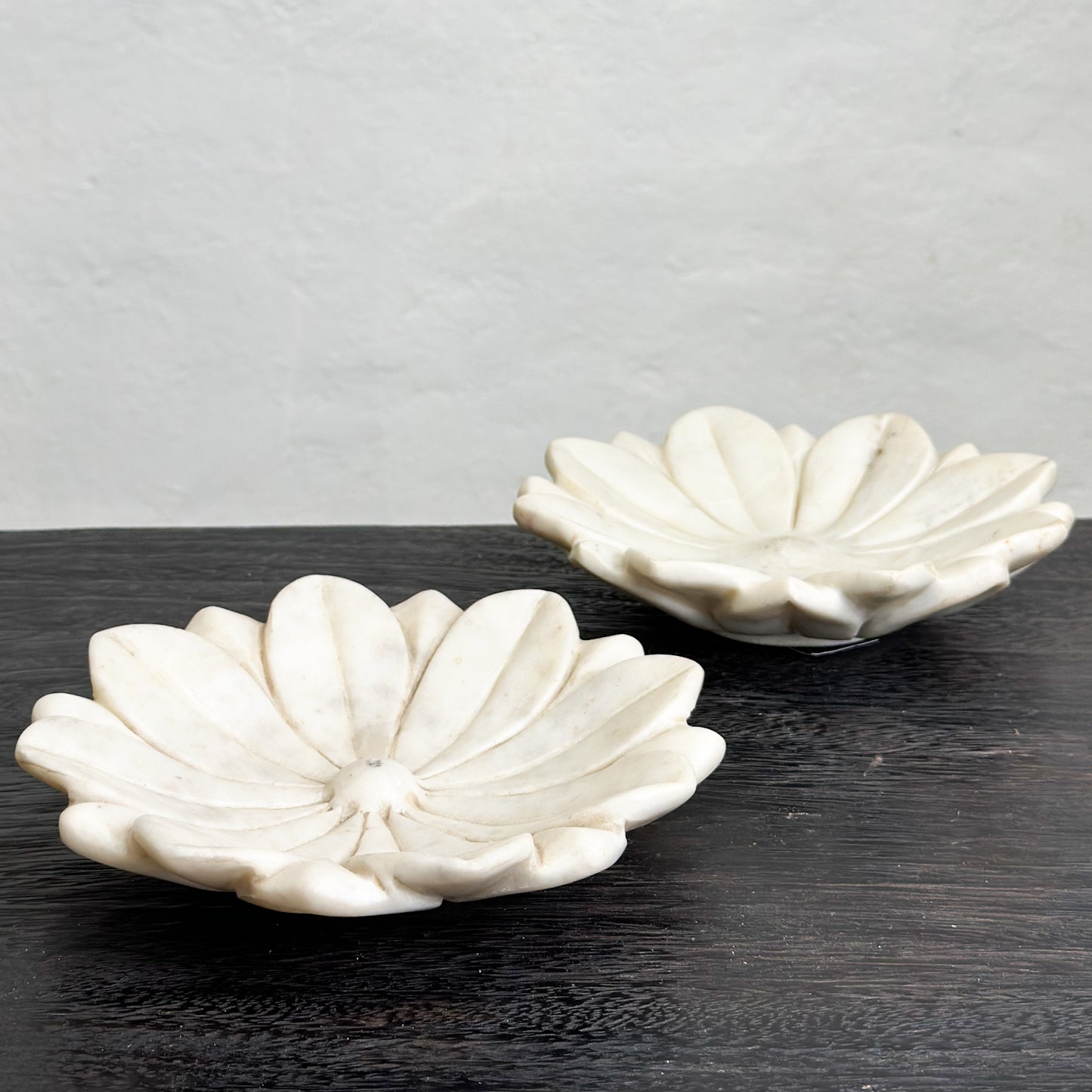 Flower Marble Plate