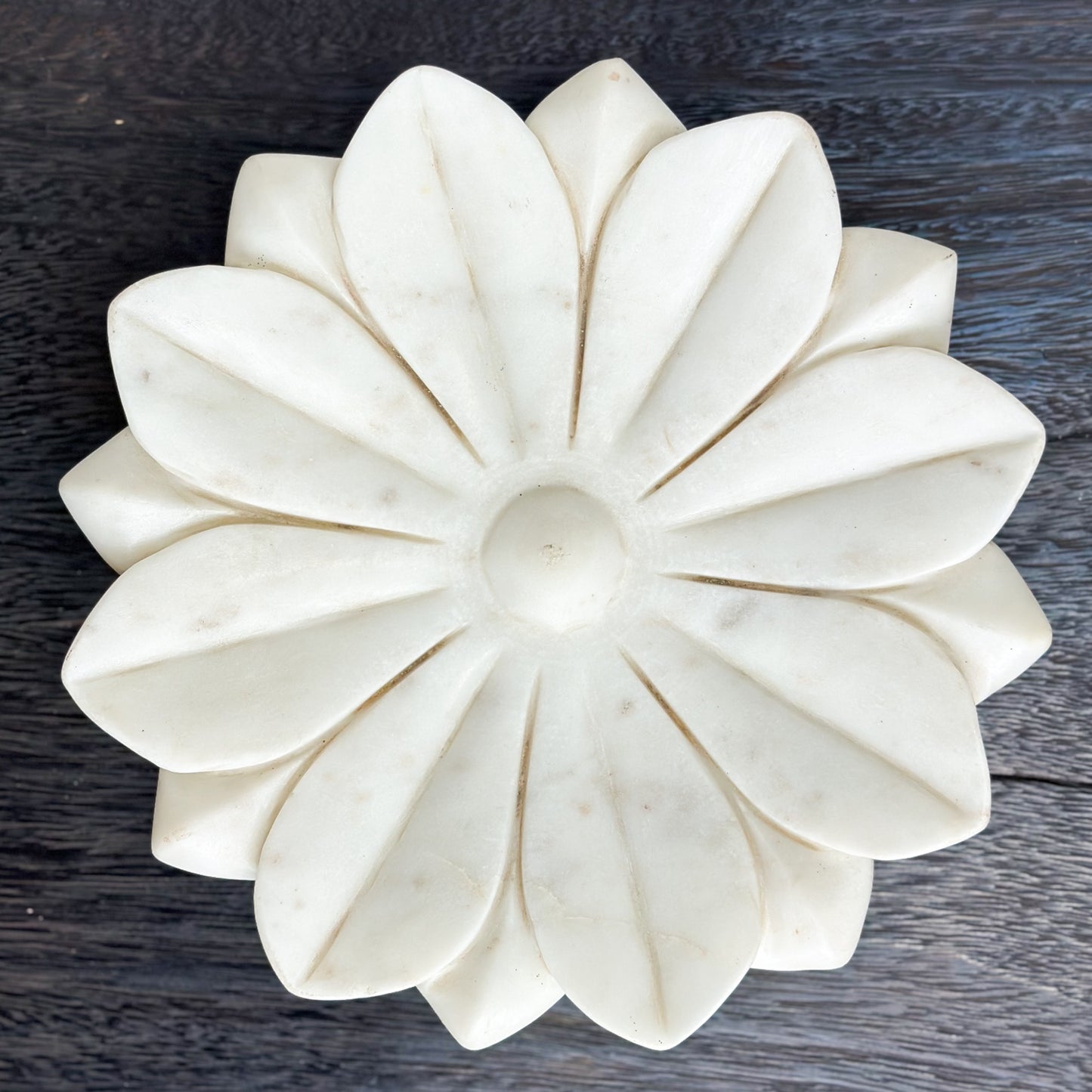 Lotus Marble Plate