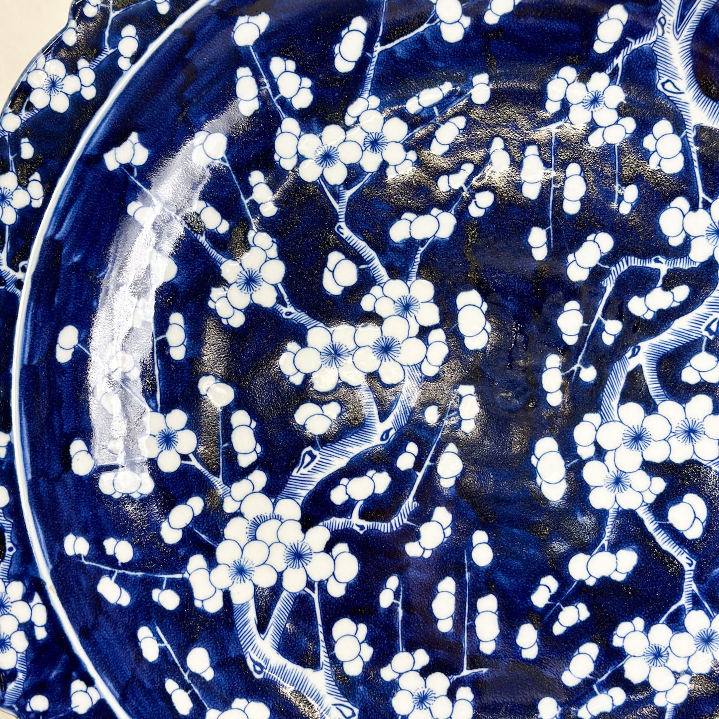 Cherry Blossom Porcelain Plate