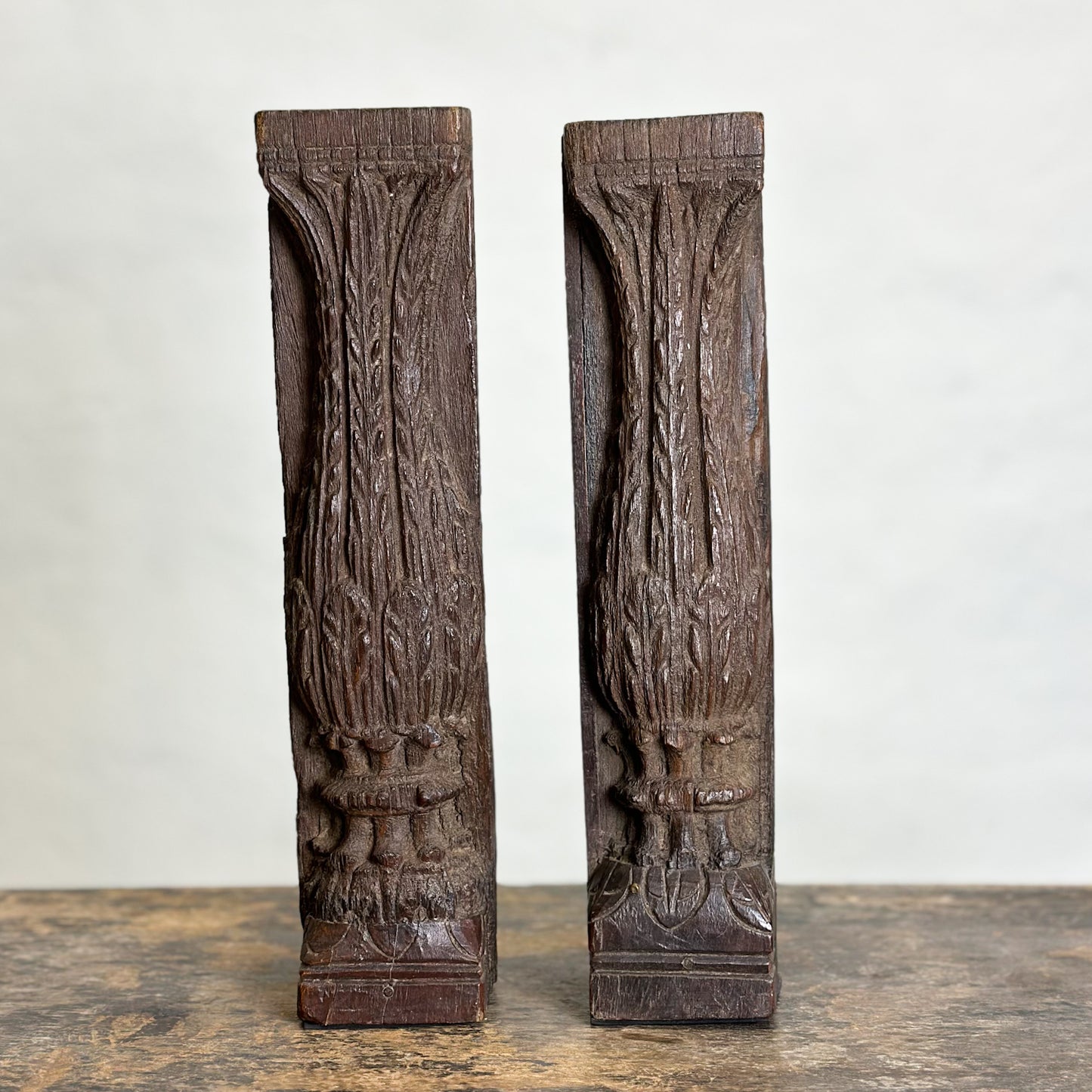 Carved Leg Candle Stand