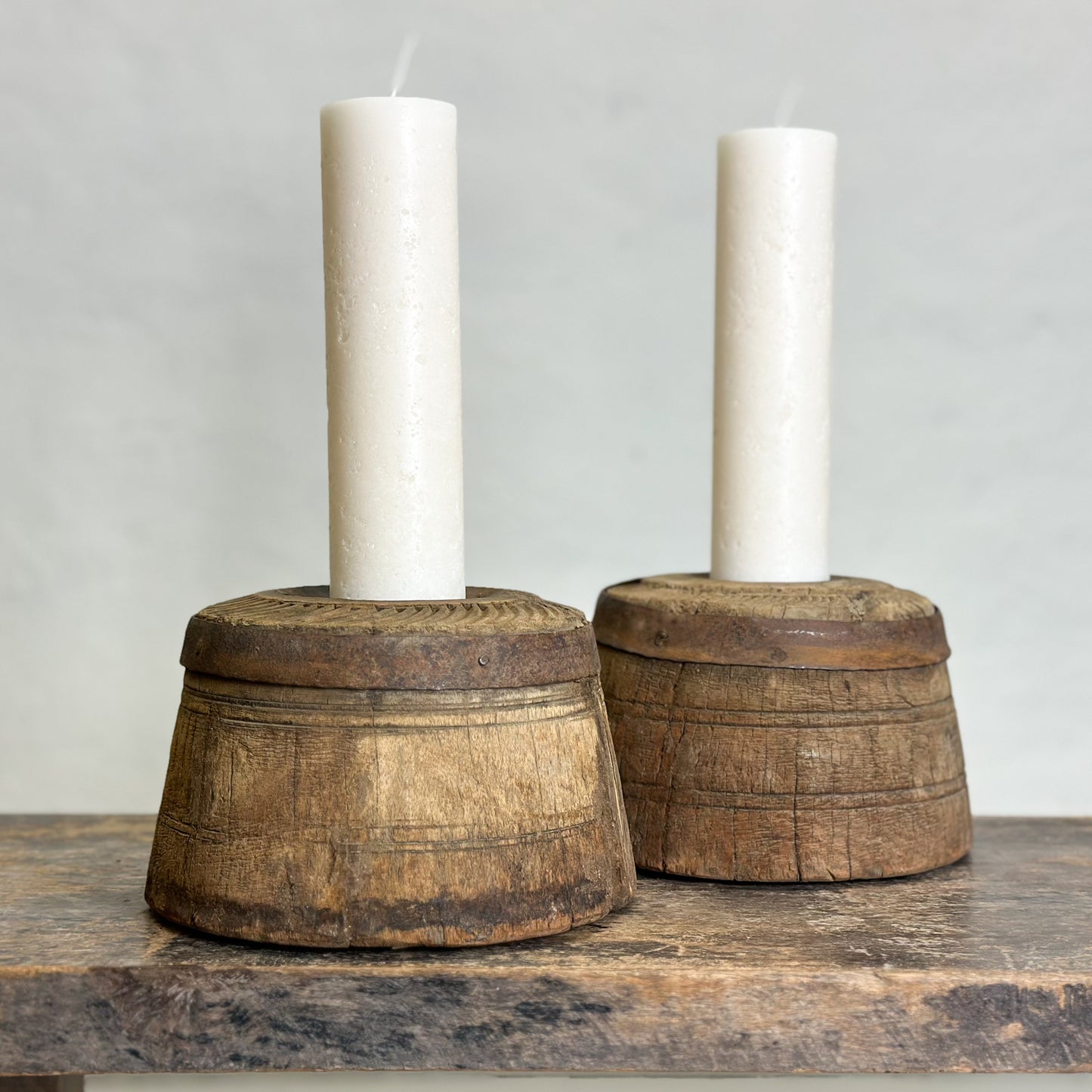 Round Column Base Candle Stand