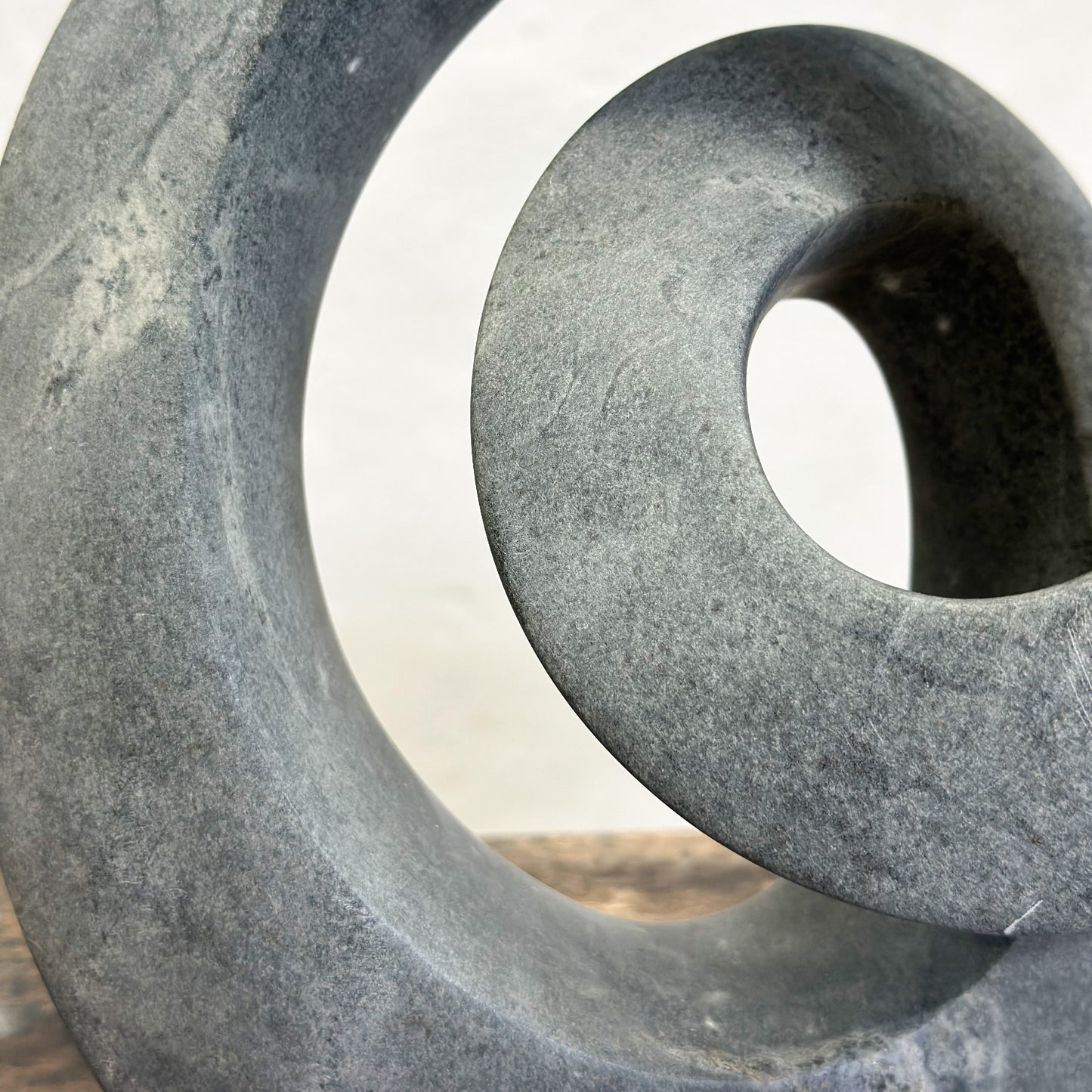 'Circles’ Carved Soapstone Sculpture - Zimbabwe