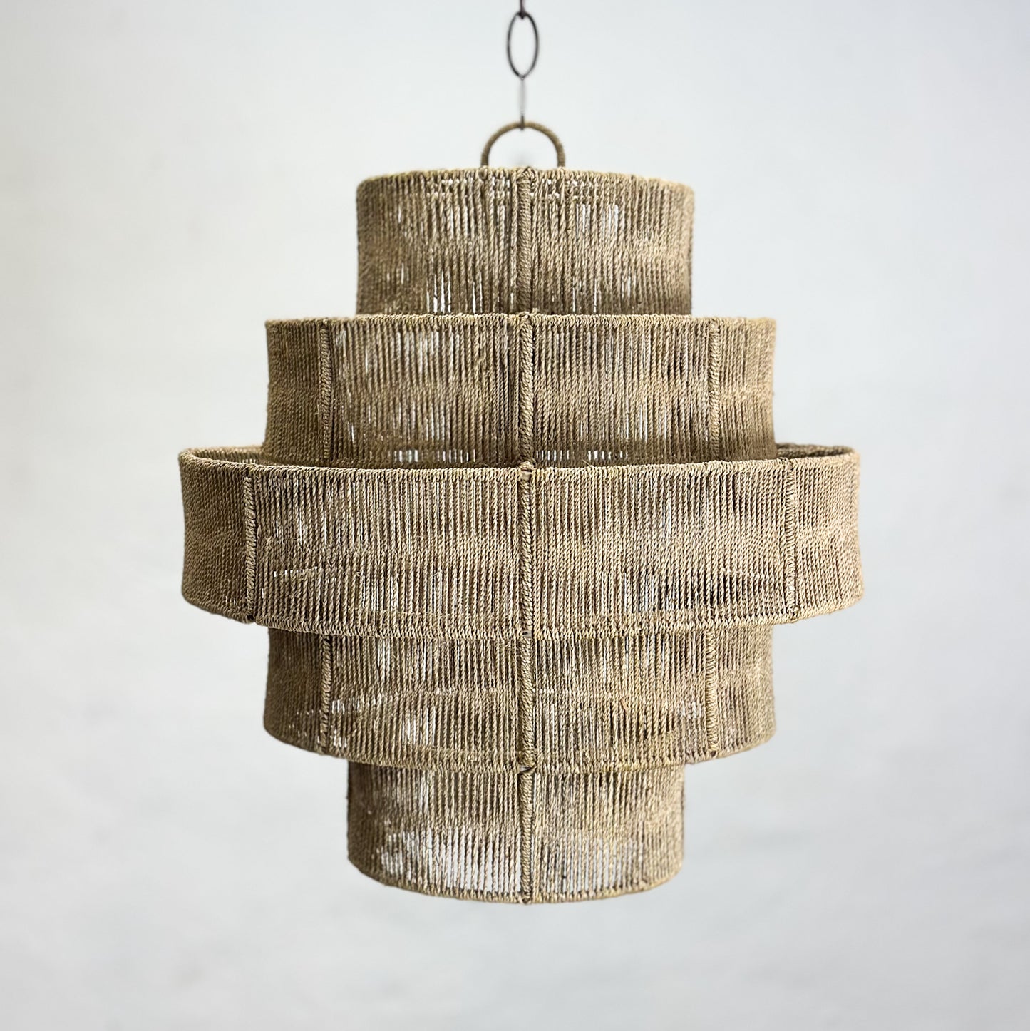 3 Tier Woven Pendant Light