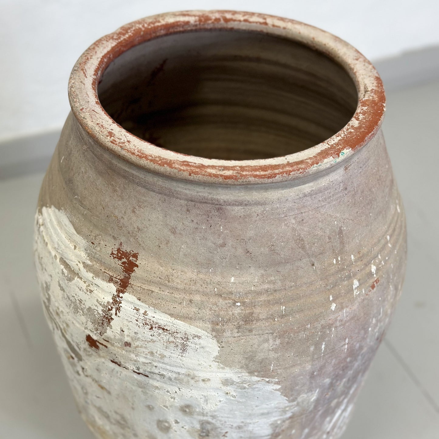 Vintage Distressed Yoz Turkish Pot