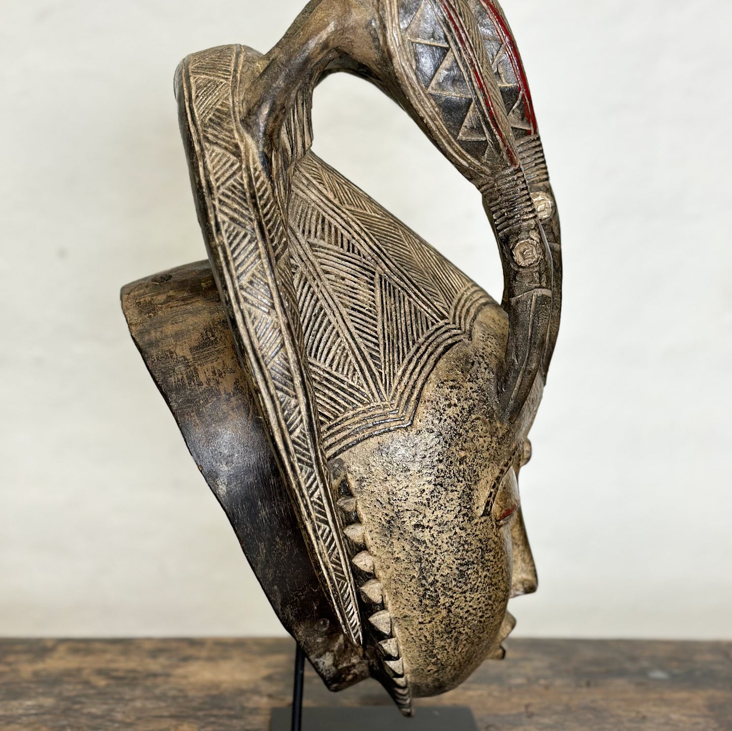 3 Bird Mblo Baule Mask - Ivory Coast