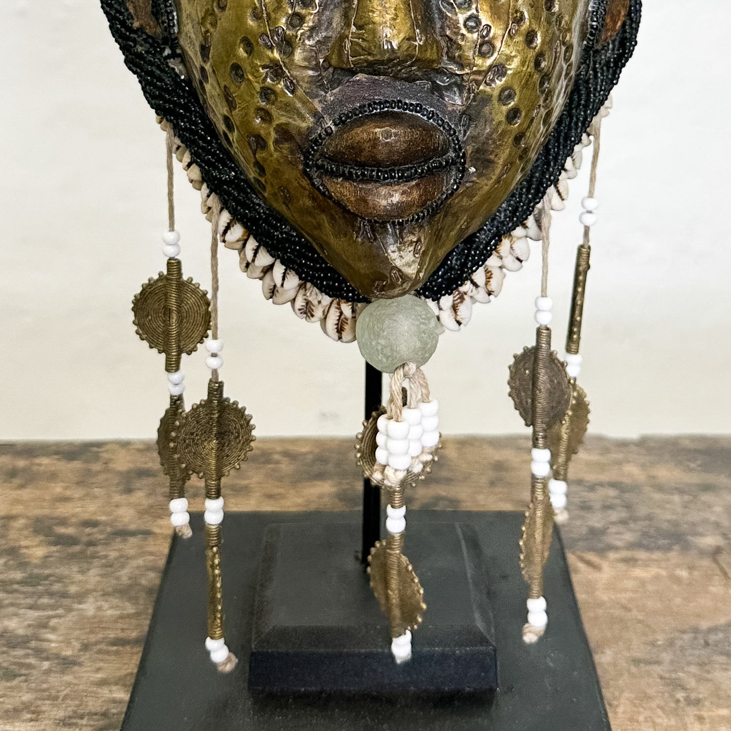 Punu Cowrie Mask - Gabon