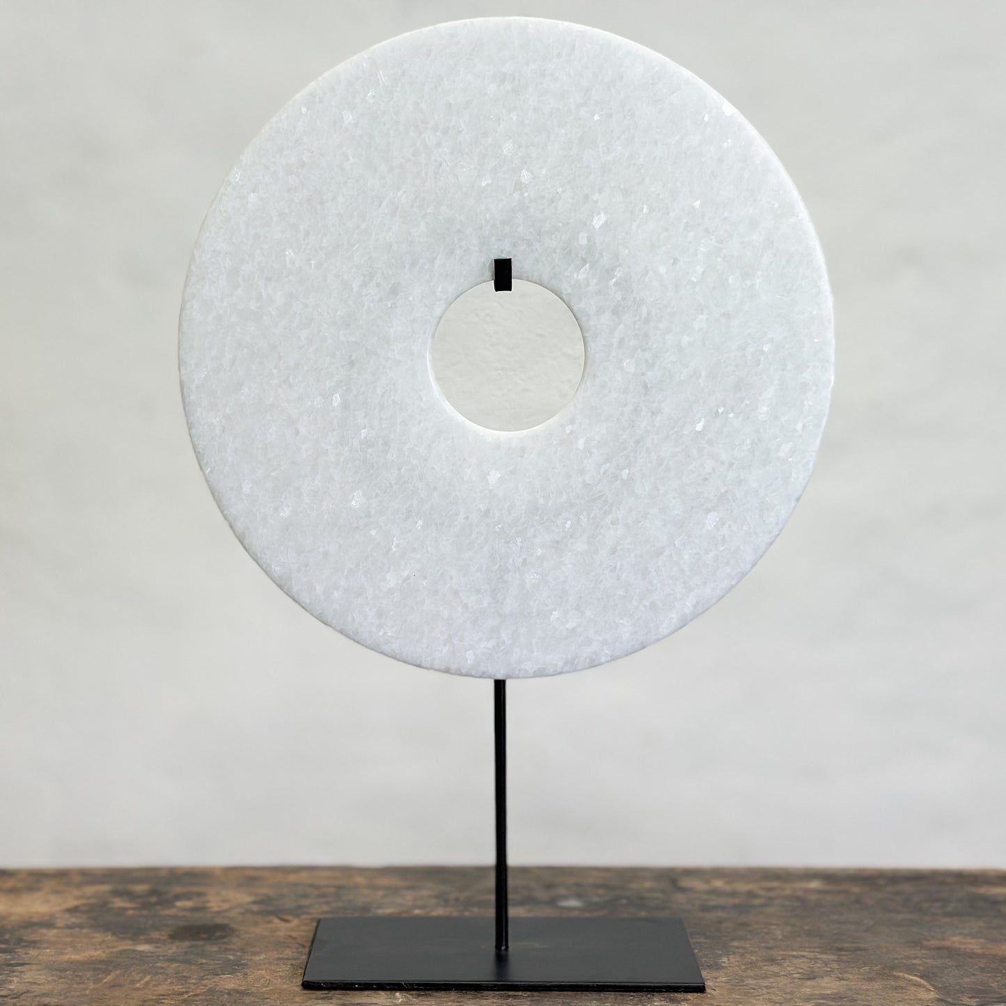 Jade Disc on Stand