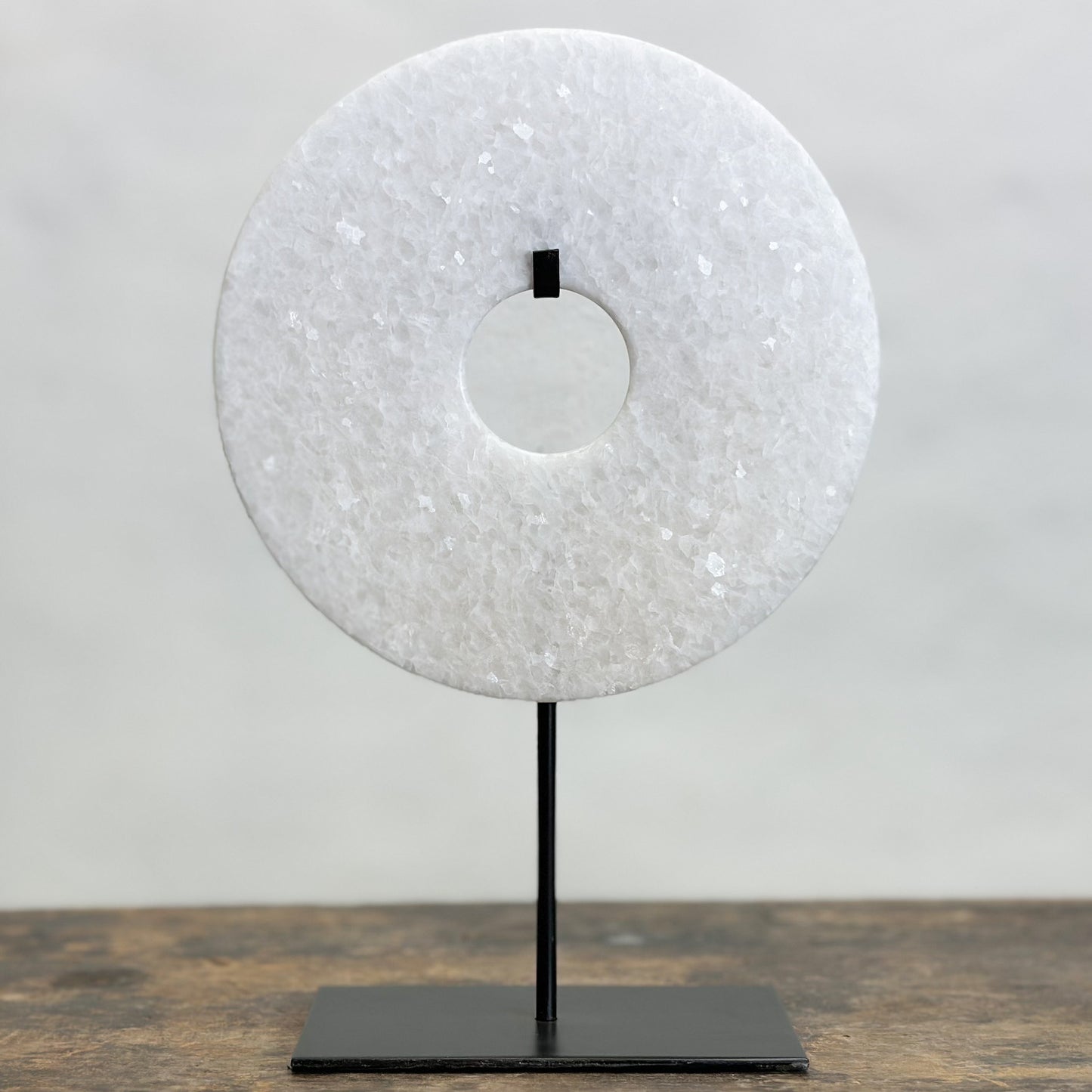 Jade Disc on Stand