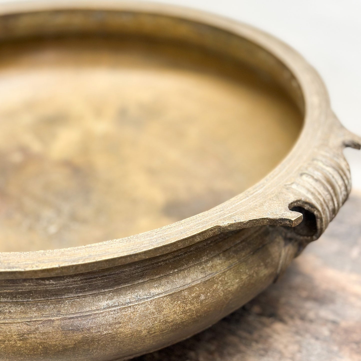 Brass Urli with Handles