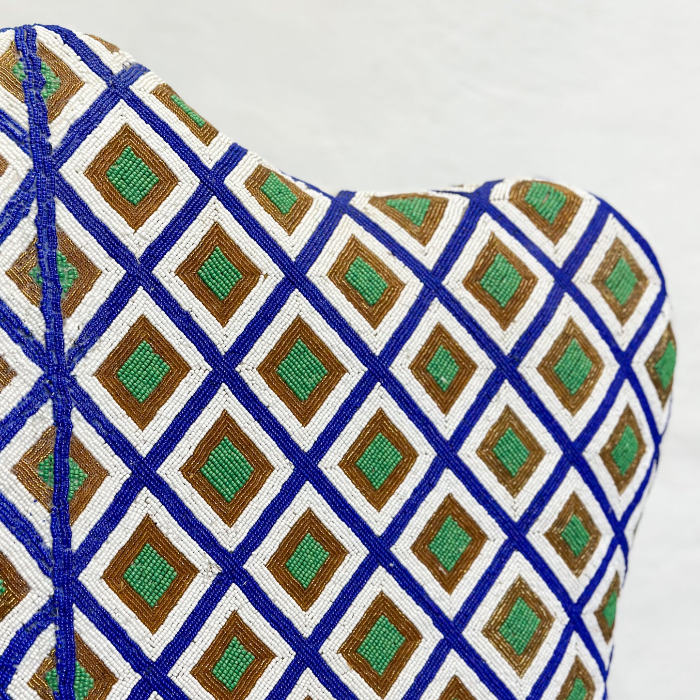 Yoruba Beaded Arm Chair - Nigeria
