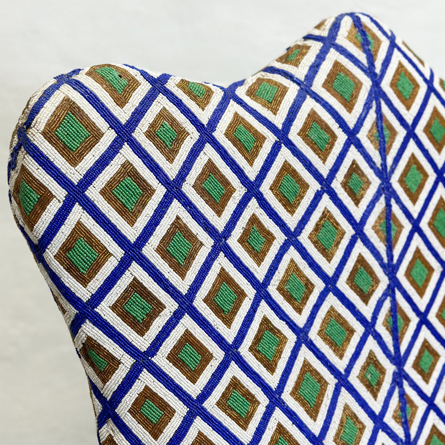 Yoruba Beaded Arm Chair - Nigeria