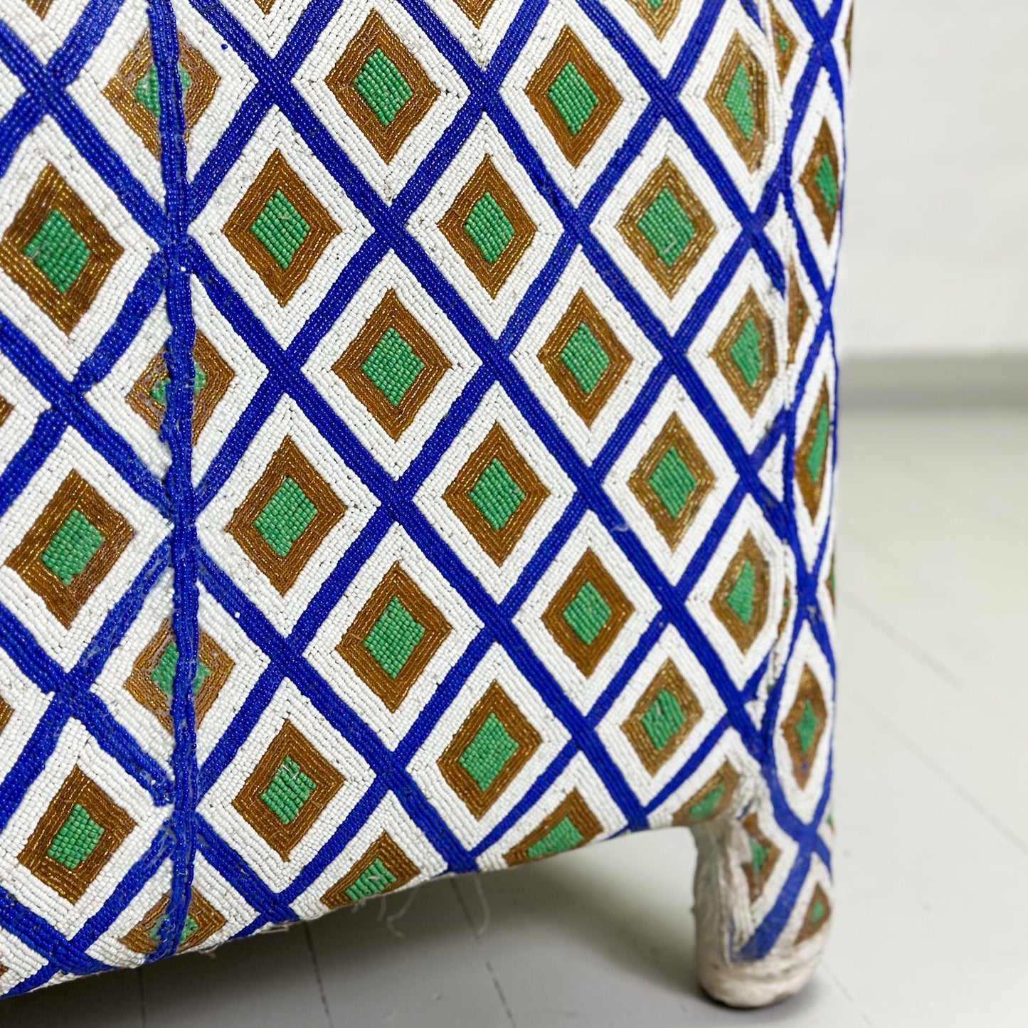 Yoruba Beaded Arm Chair - Nigeria