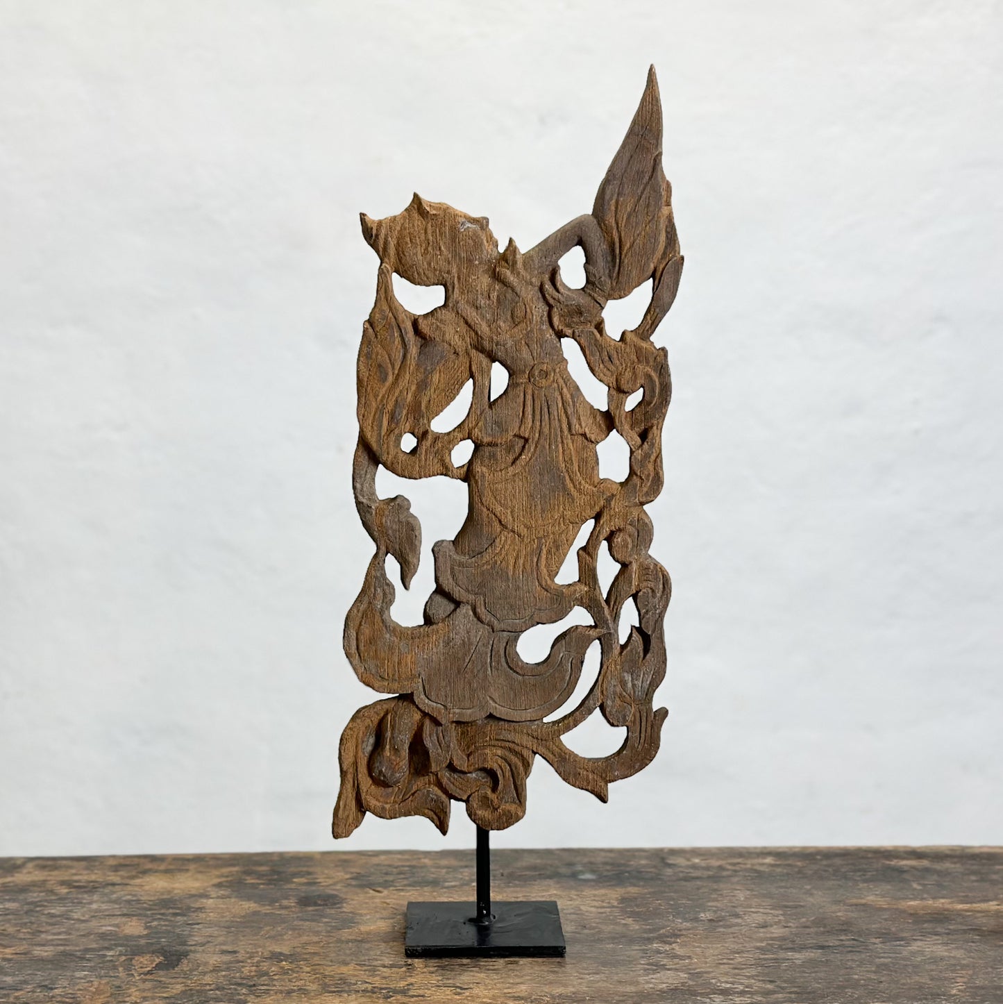Timber Angel Carving