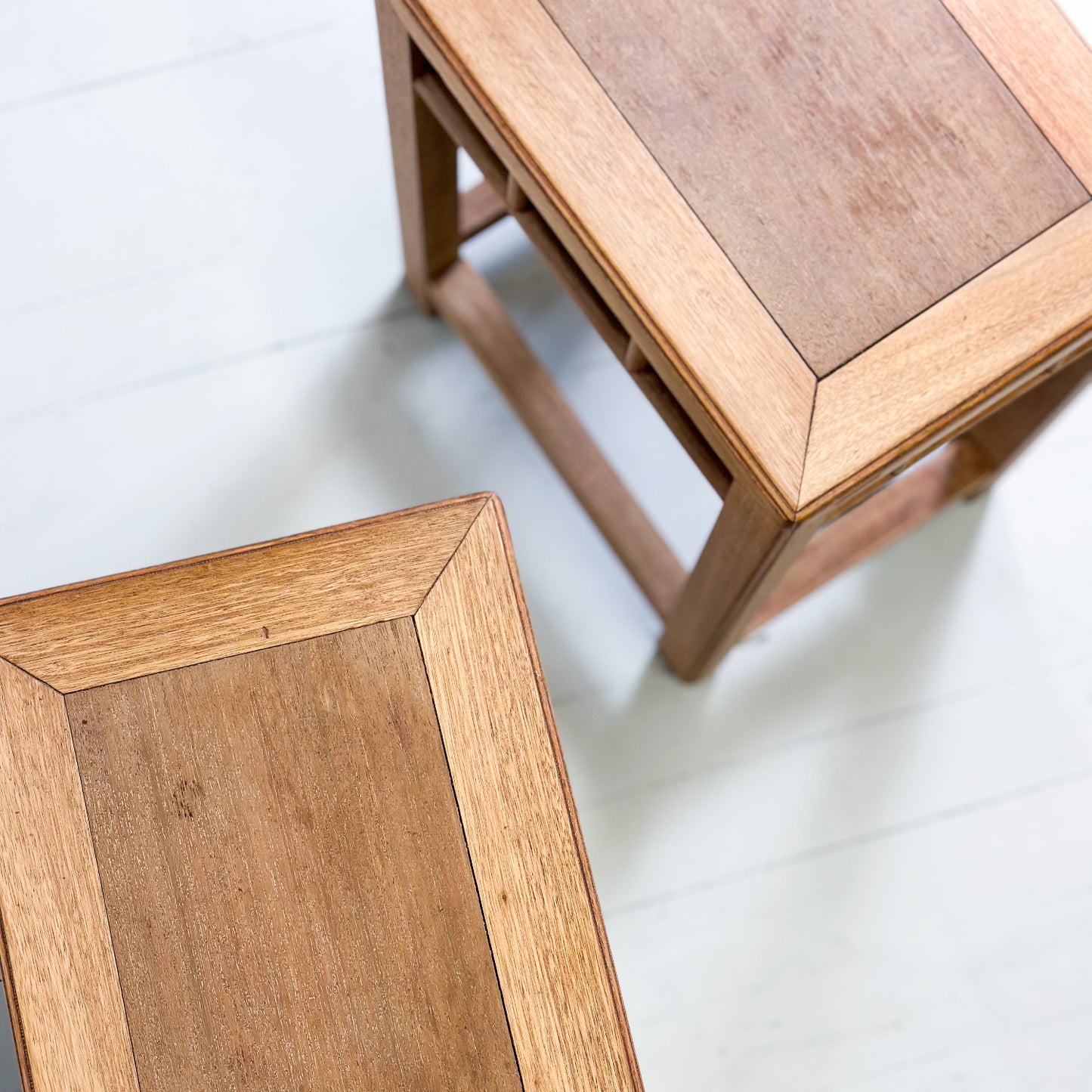 Raw Timber Side Table