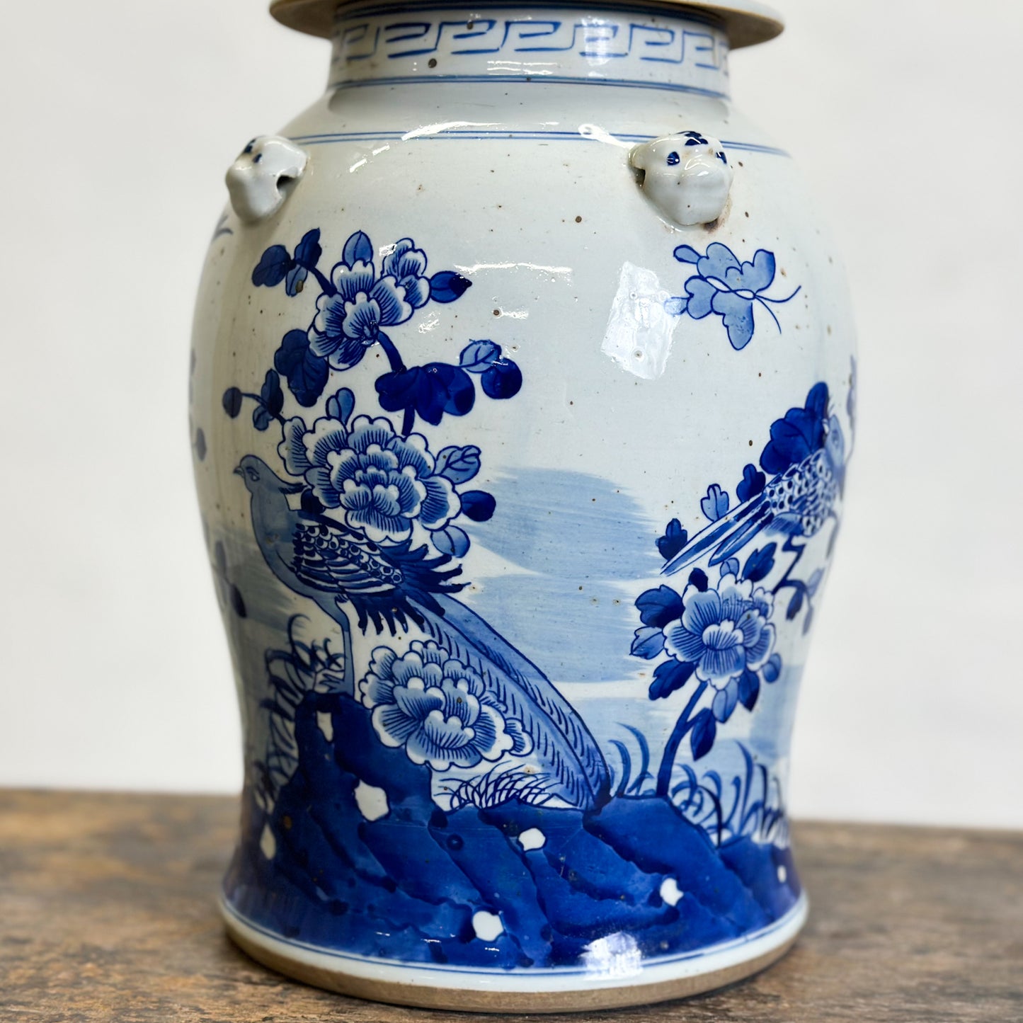 Porcelain Temple Jar