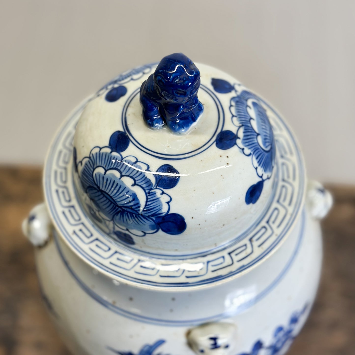 Porcelain Temple Jar
