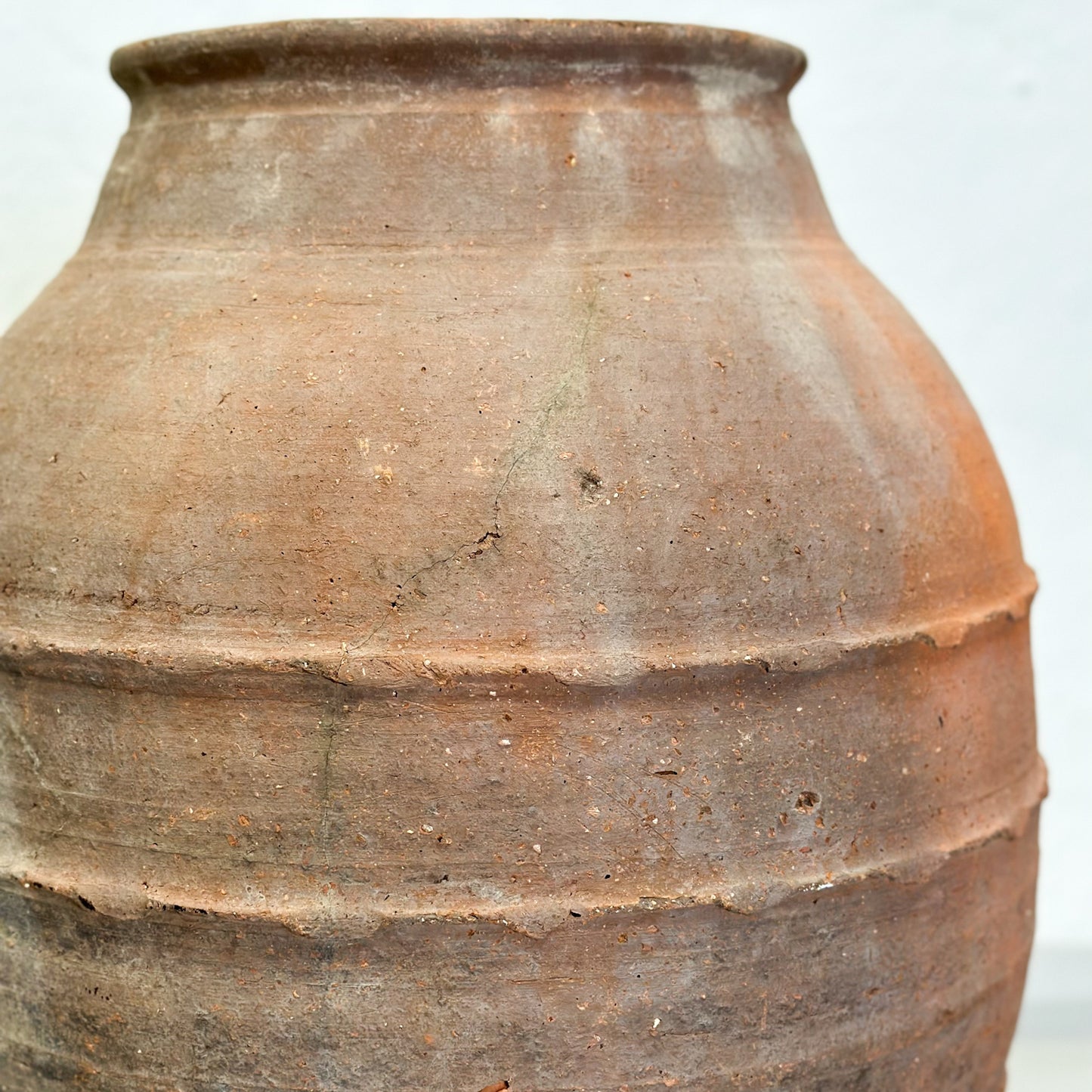 Vintage Ribbed Odemis Pot