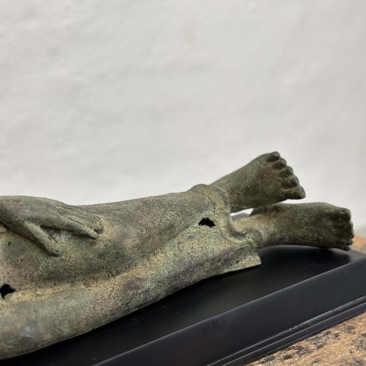 Extra Large Reclining Bronze Buddha on Plinth