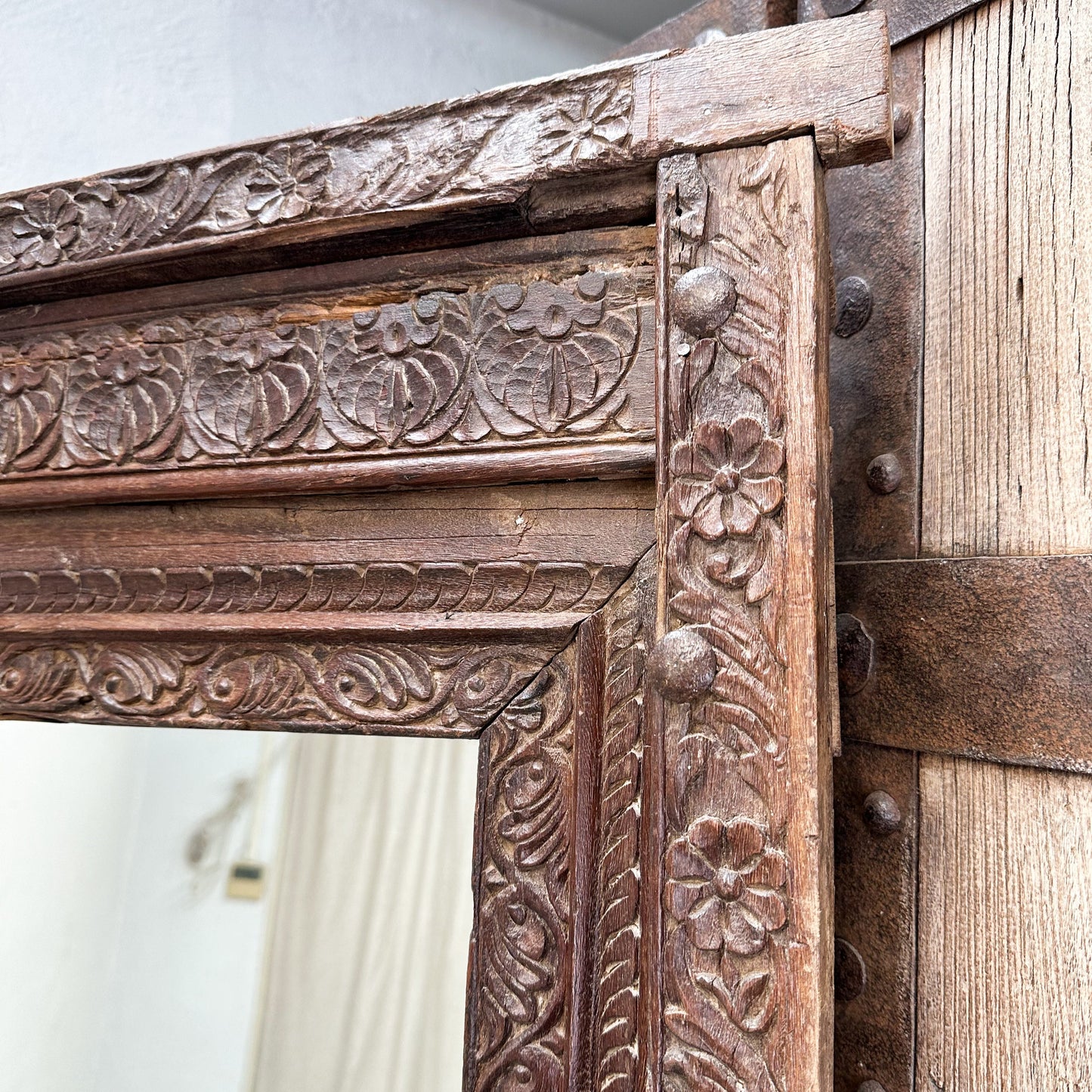Mirror with Carved Frame