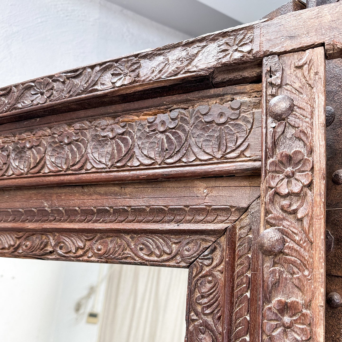 Mirror with Carved Frame