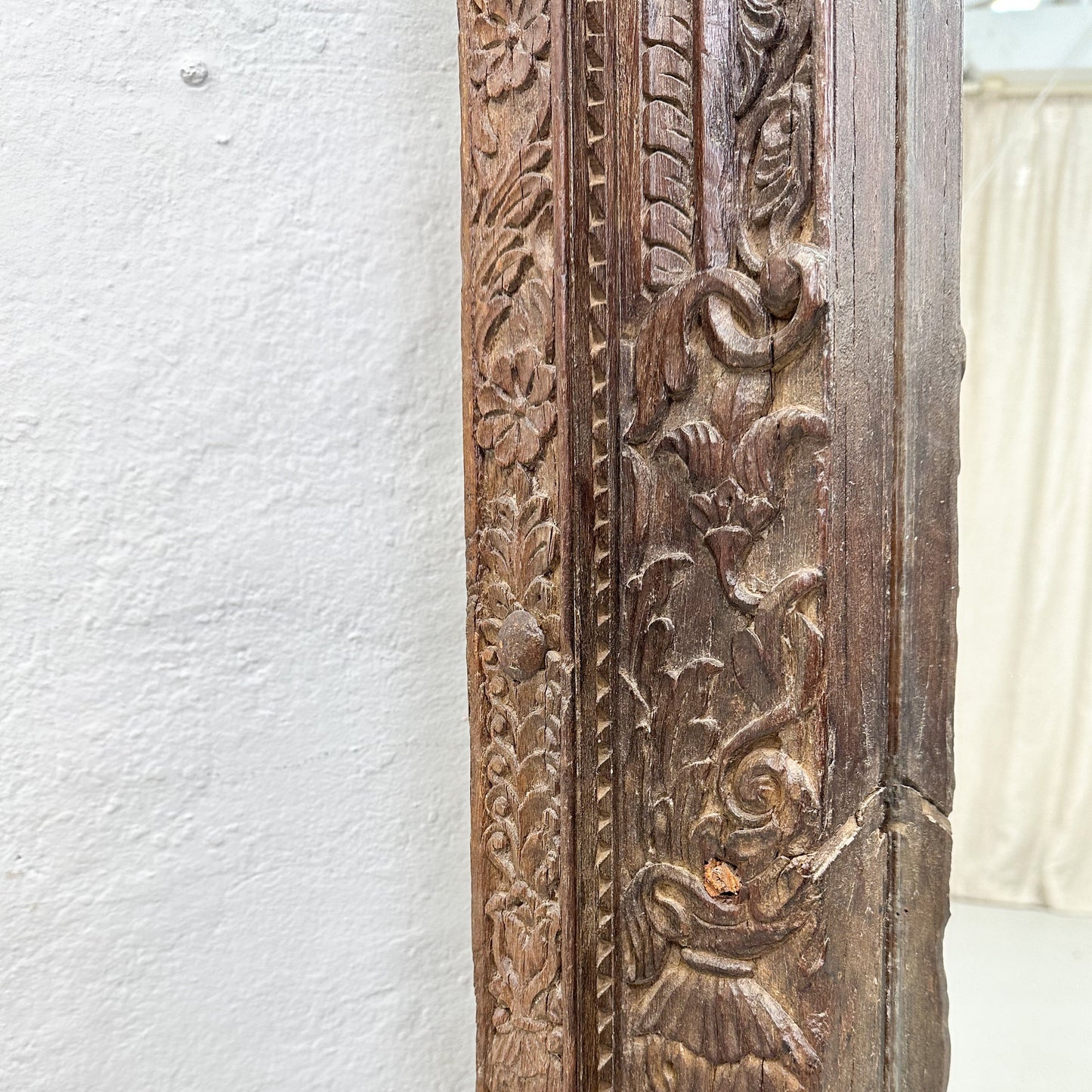Mirror with Carved Frame