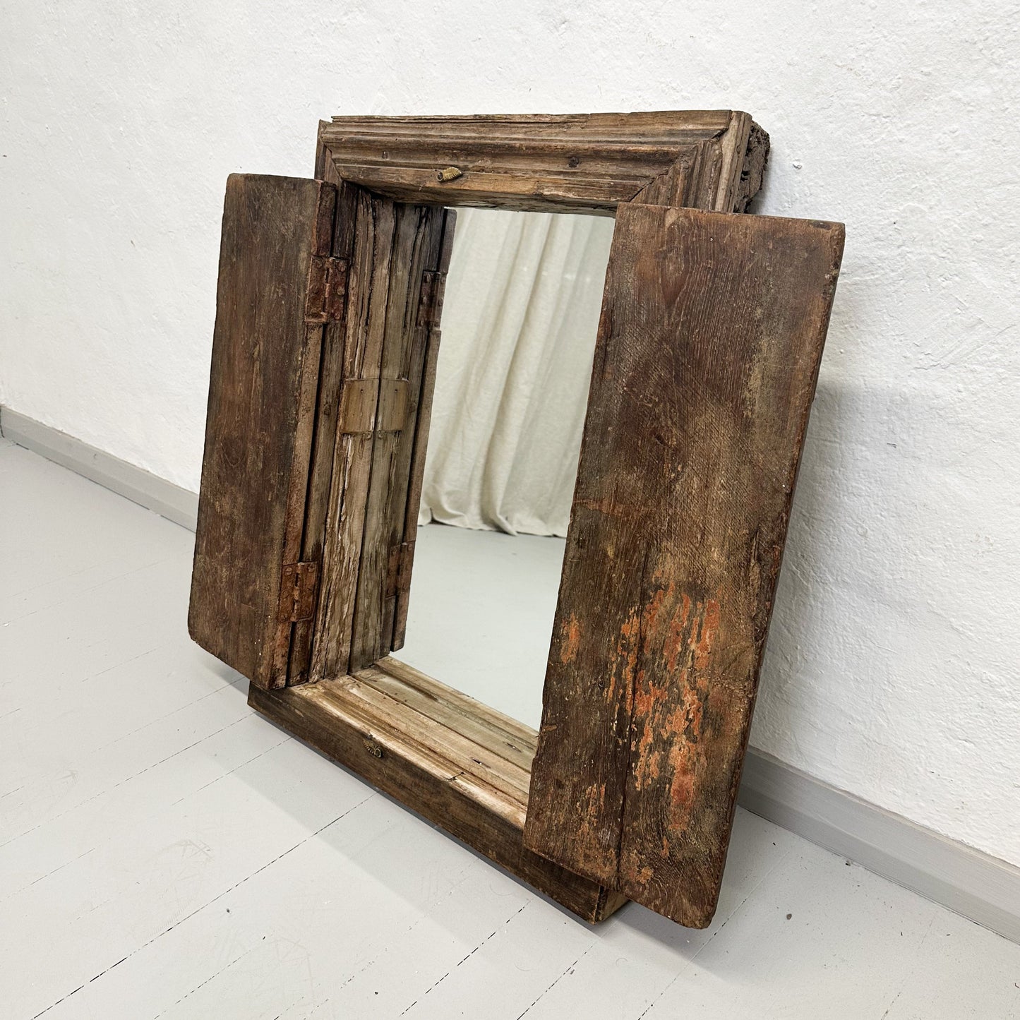 Vintage Window With Mirror