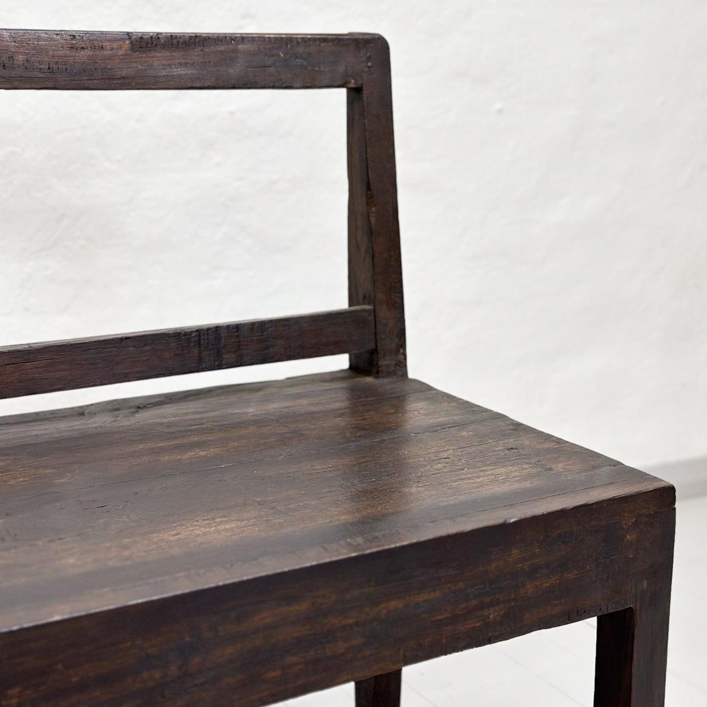 Simple Vintage Teak Bench
