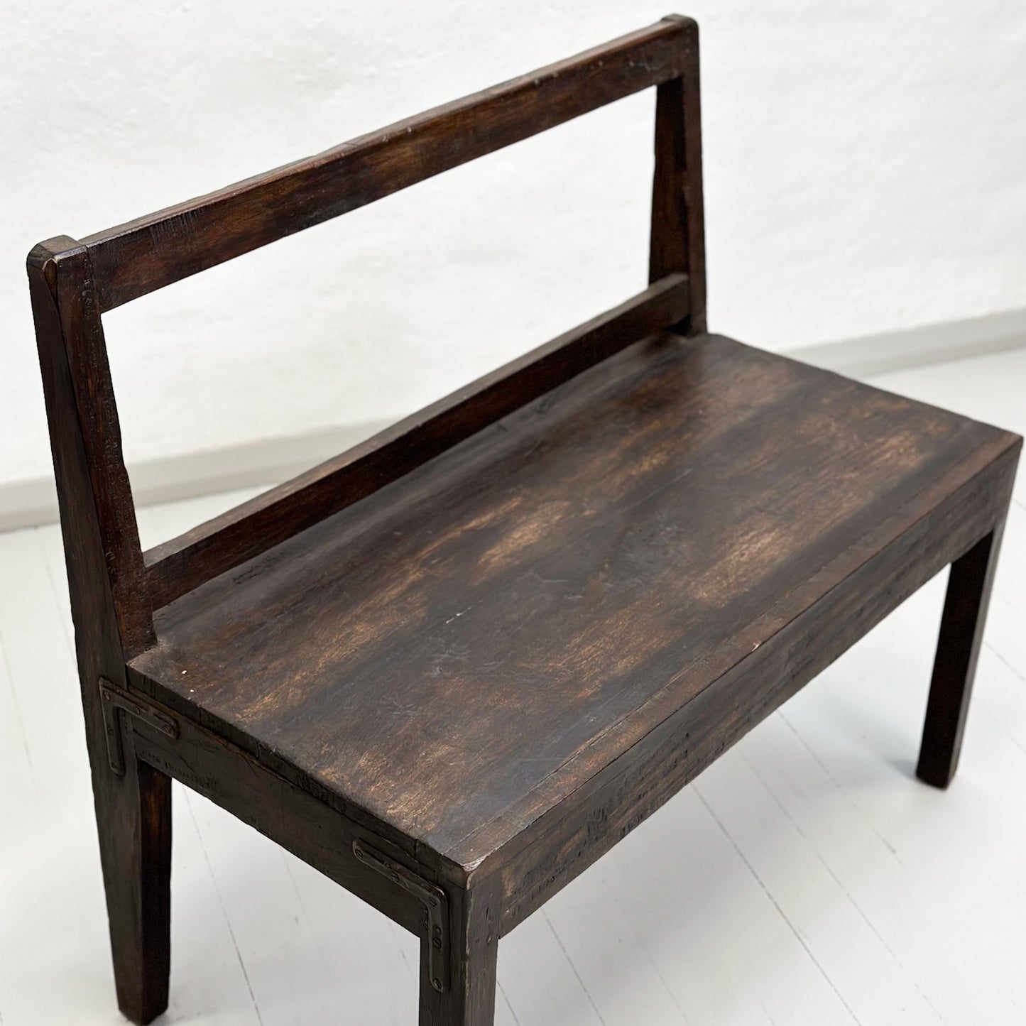 Simple Vintage Teak Bench